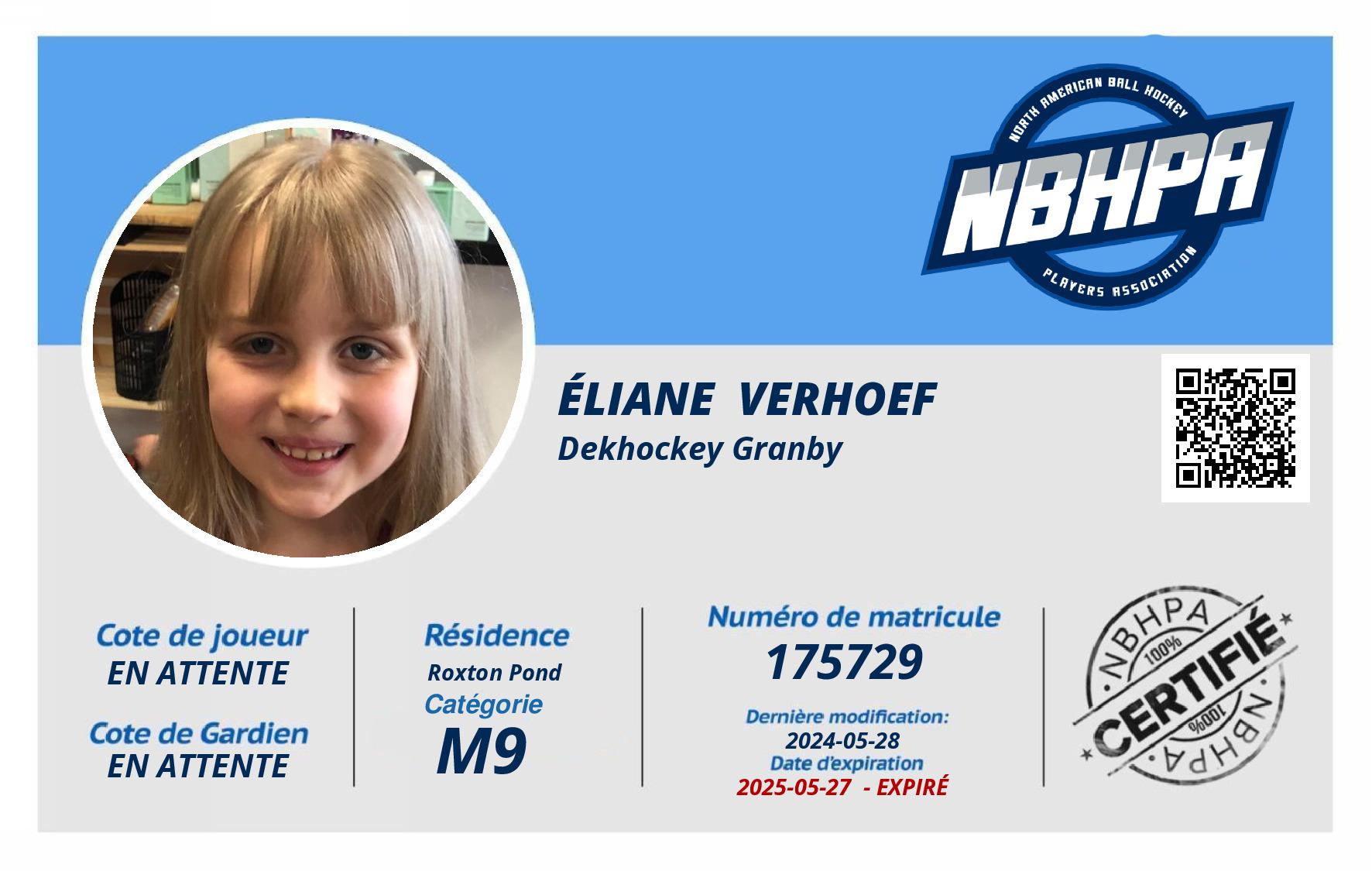 Éliane  Verhoef 