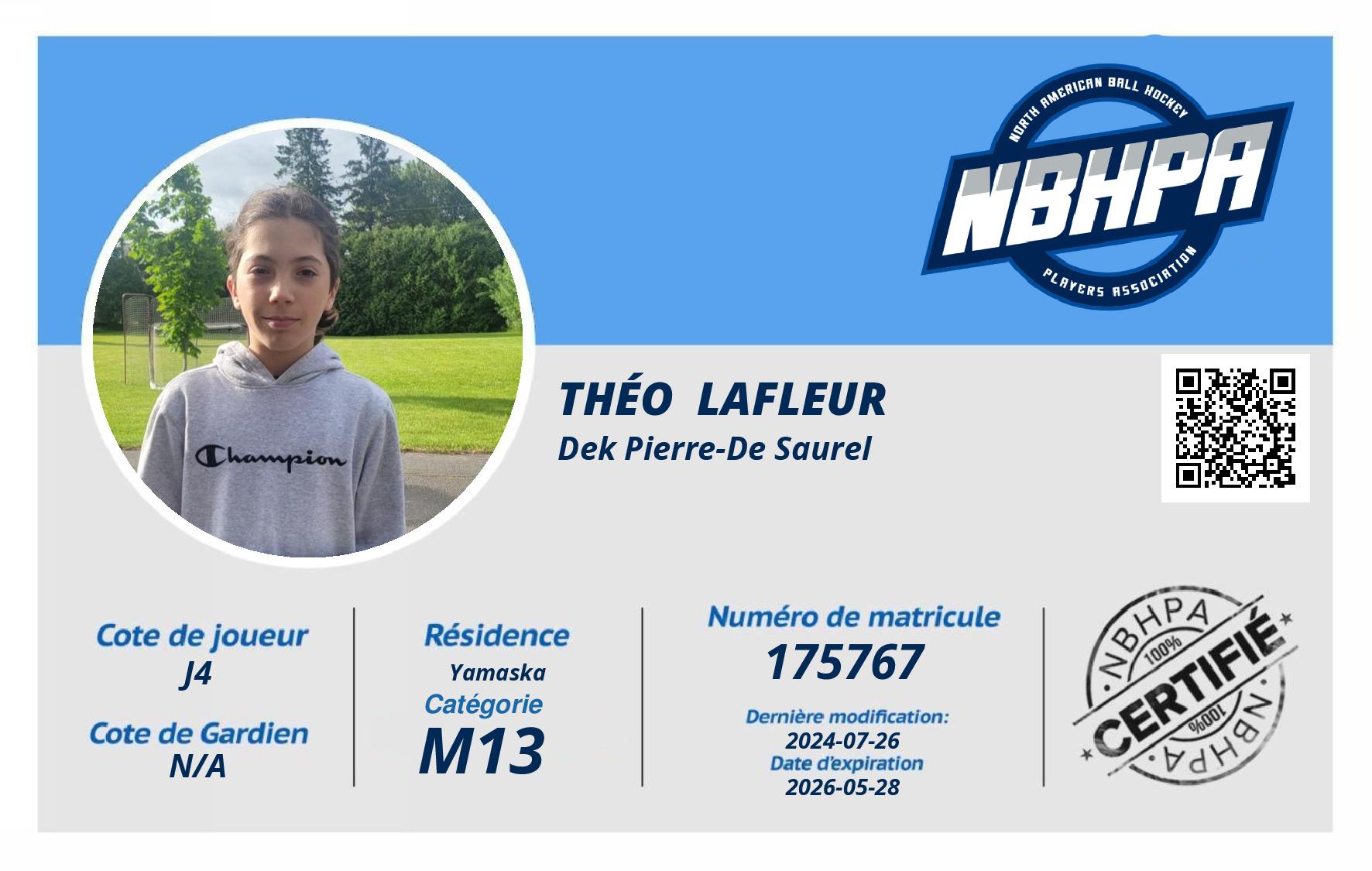 Théo  Lafleur
