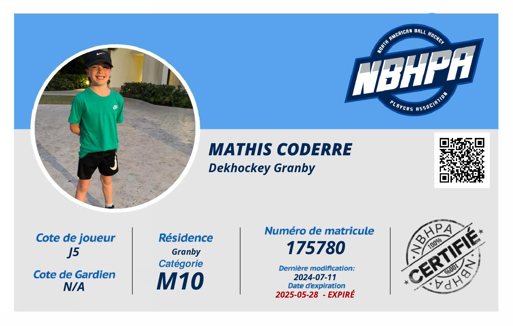 Mathis Coderre