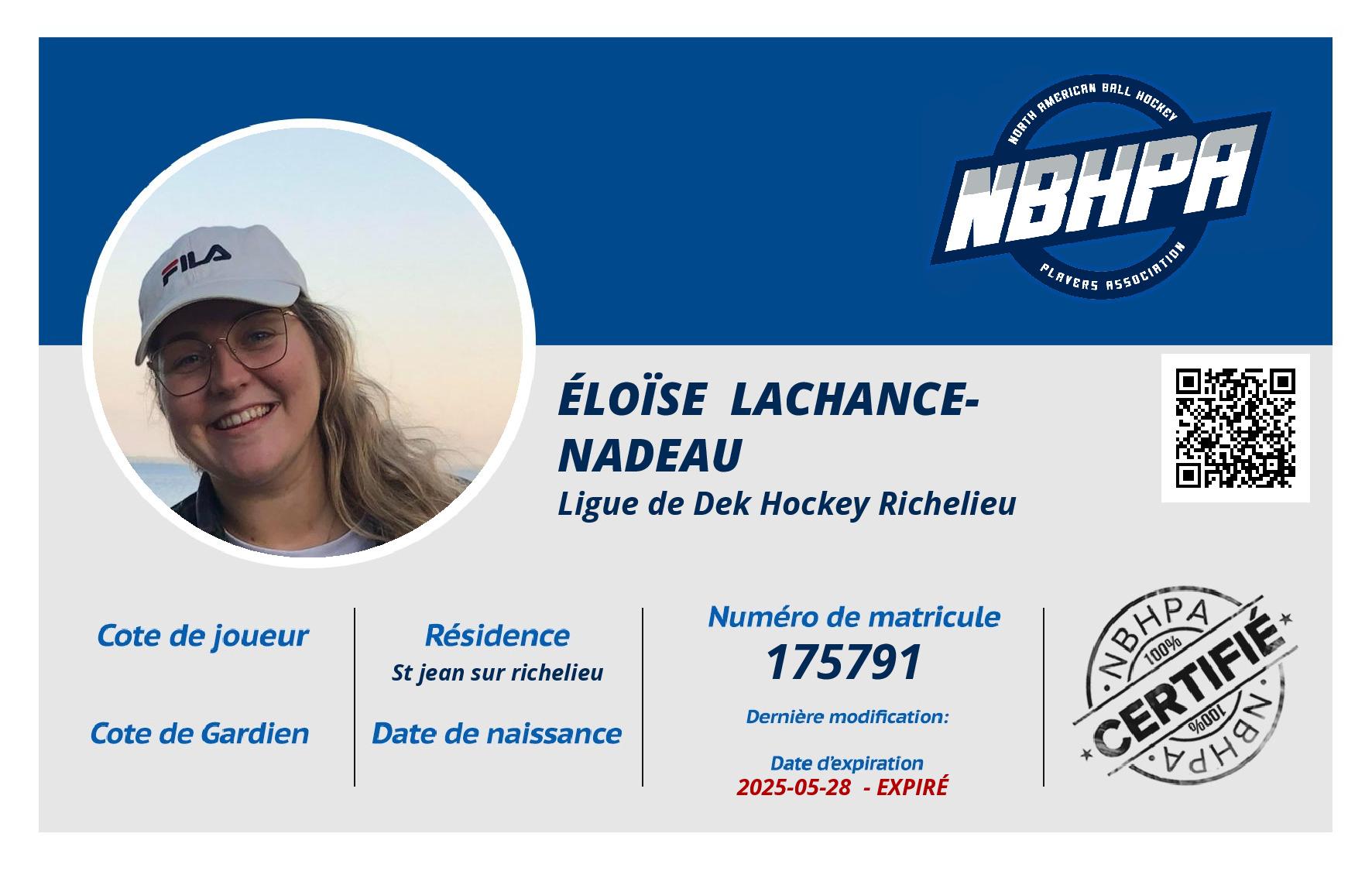 Éloïse  Lachance-Nadeau