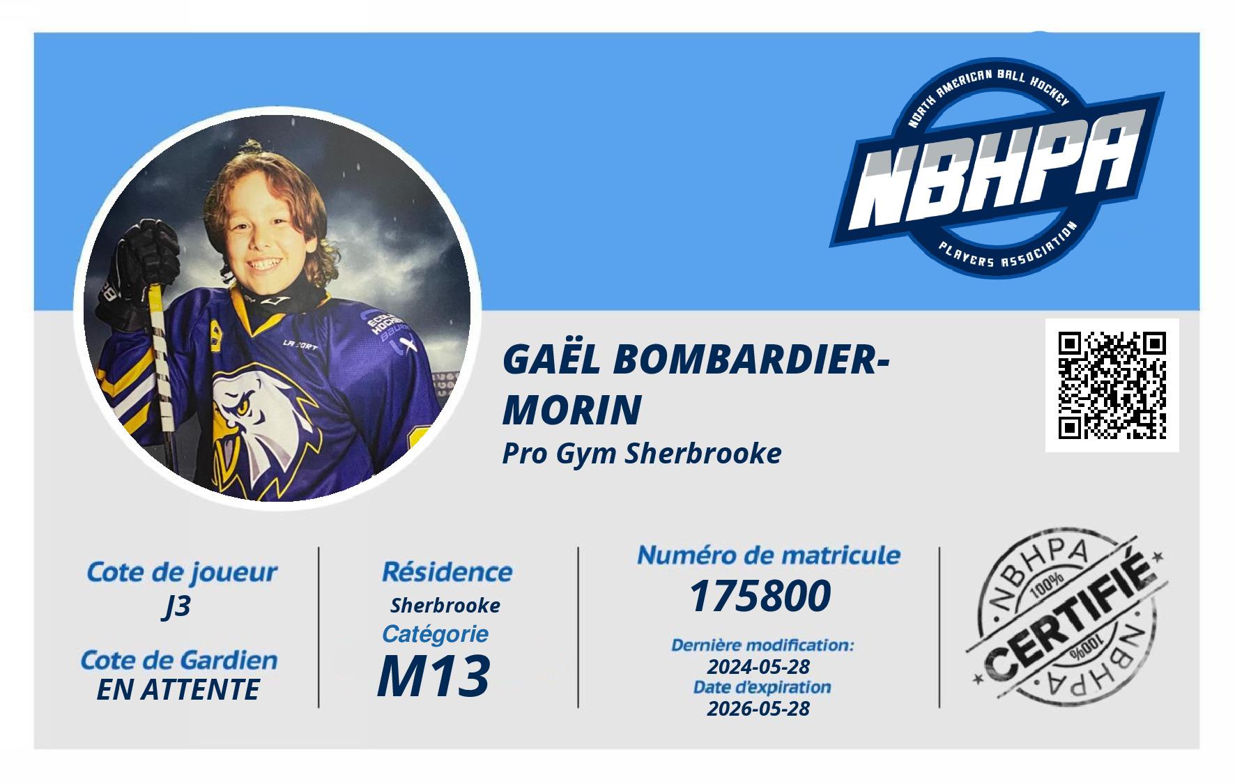 Gaël Bombardier-Morin
