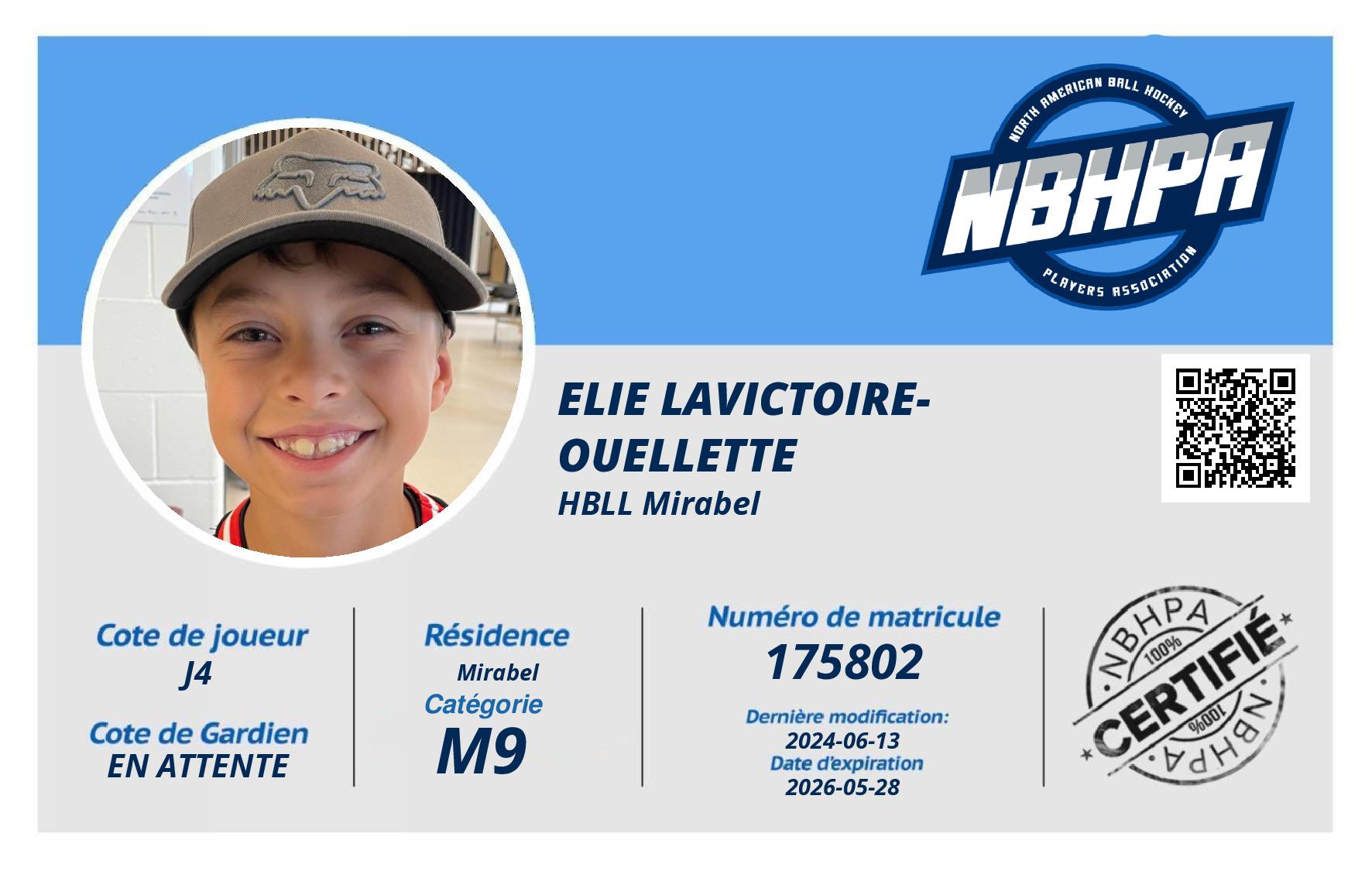 Elie Lavictoire-Ouellette