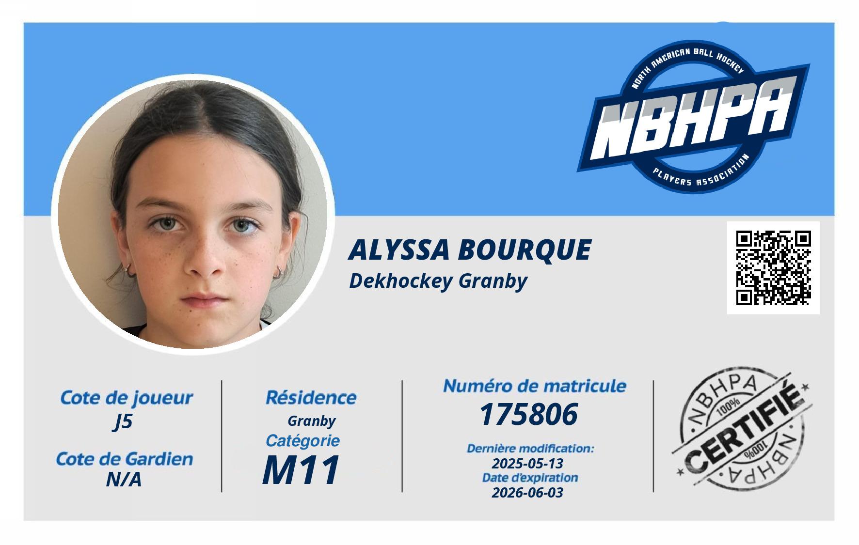 Alyssa Bourque