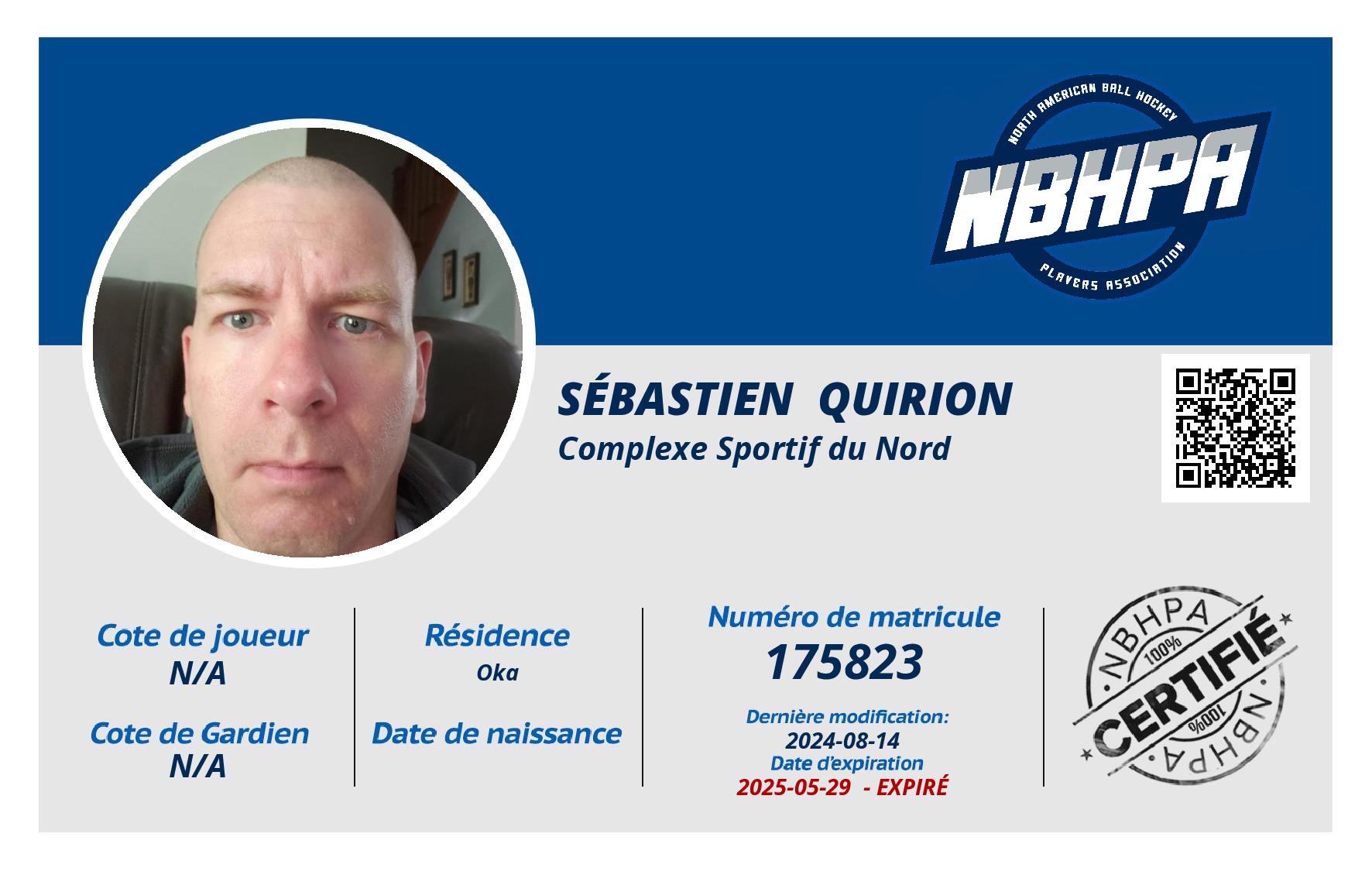 Sébastien  Quirion 