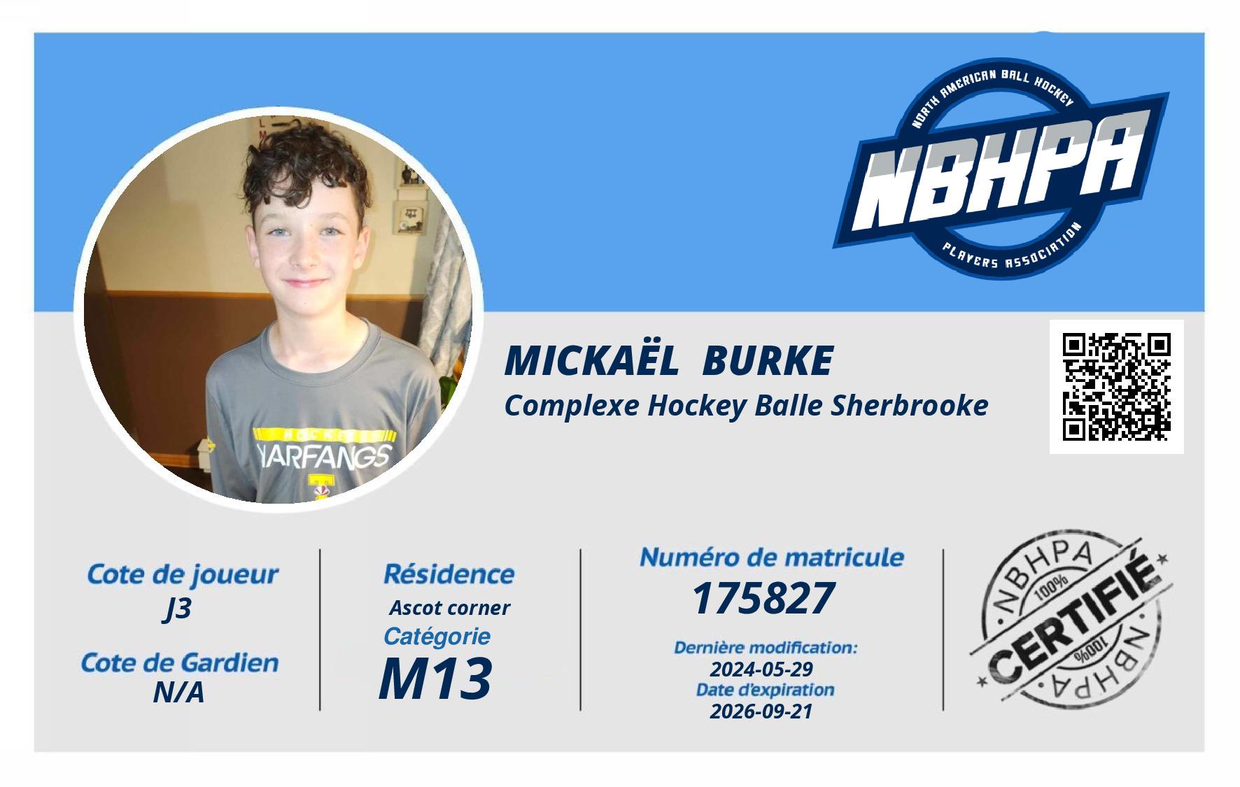 Mickaël  Burke