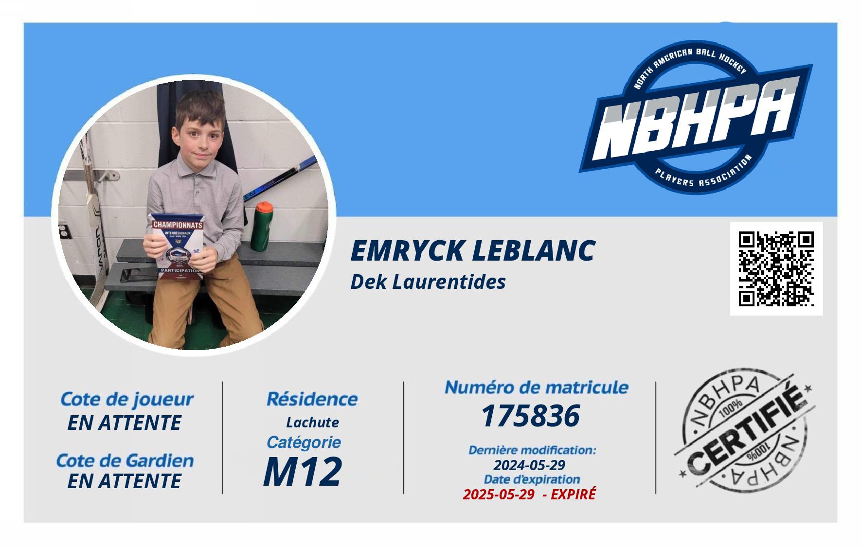 Emryck Leblanc