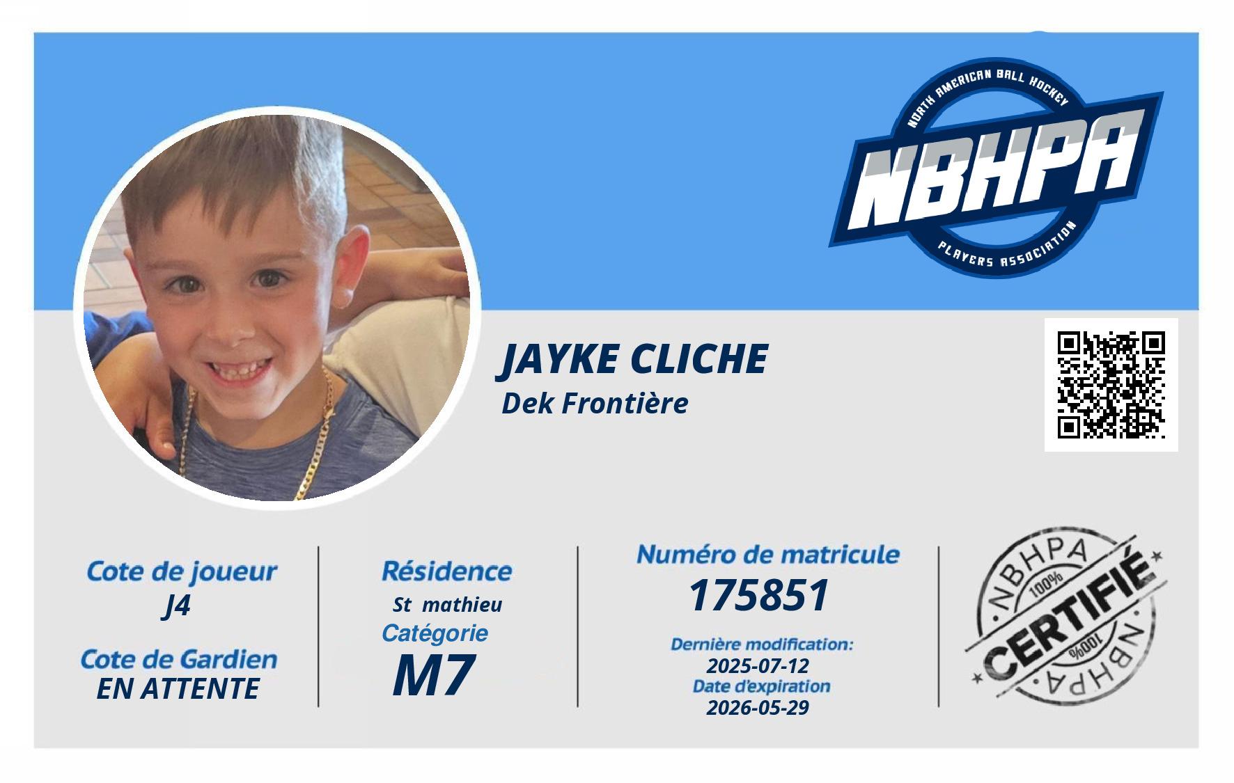 Jayke Cliche