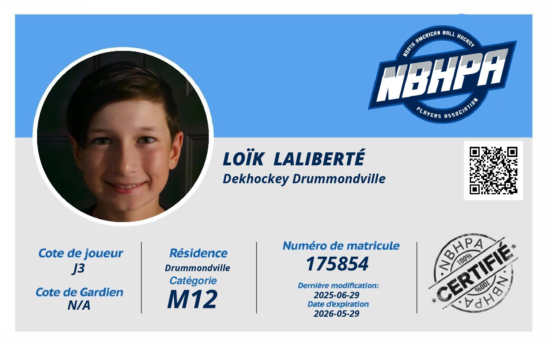 Loïk  Laliberté