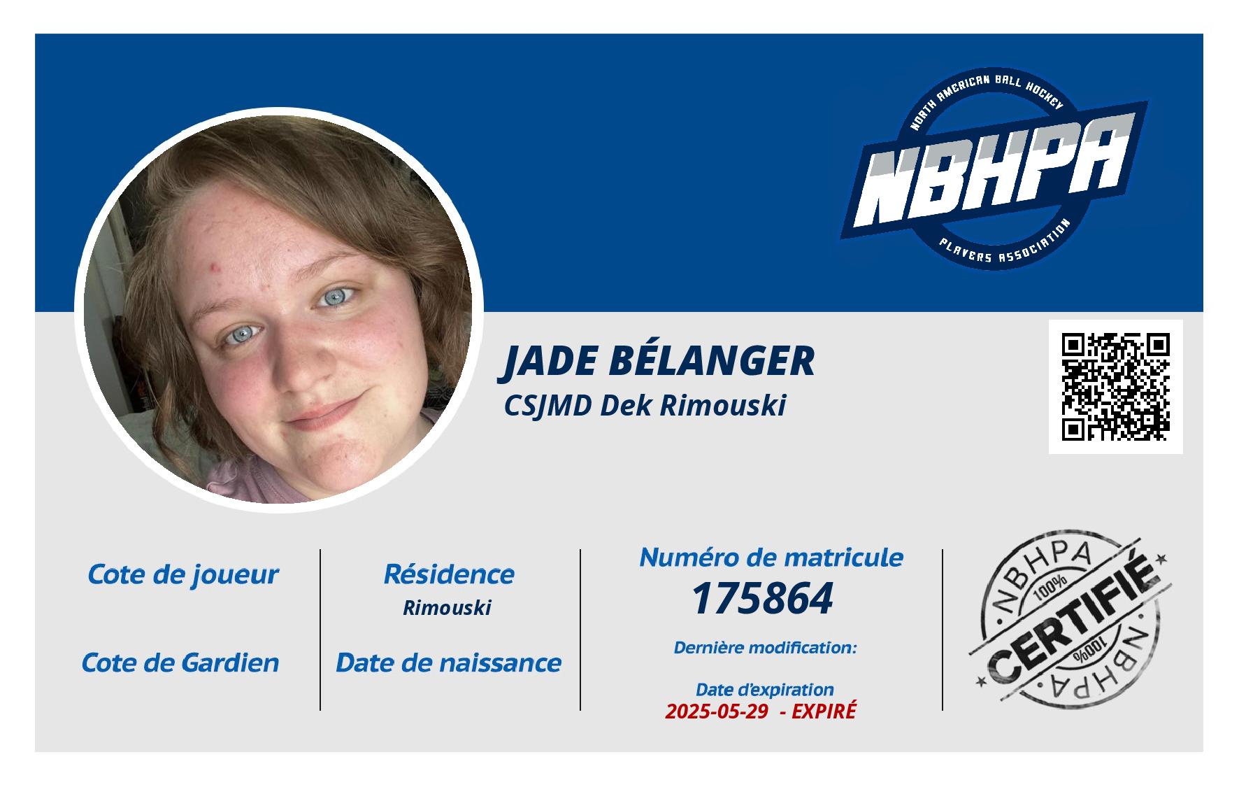 Jade Bélanger