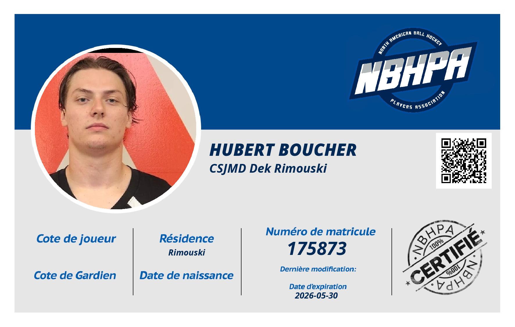 Hubert Boucher