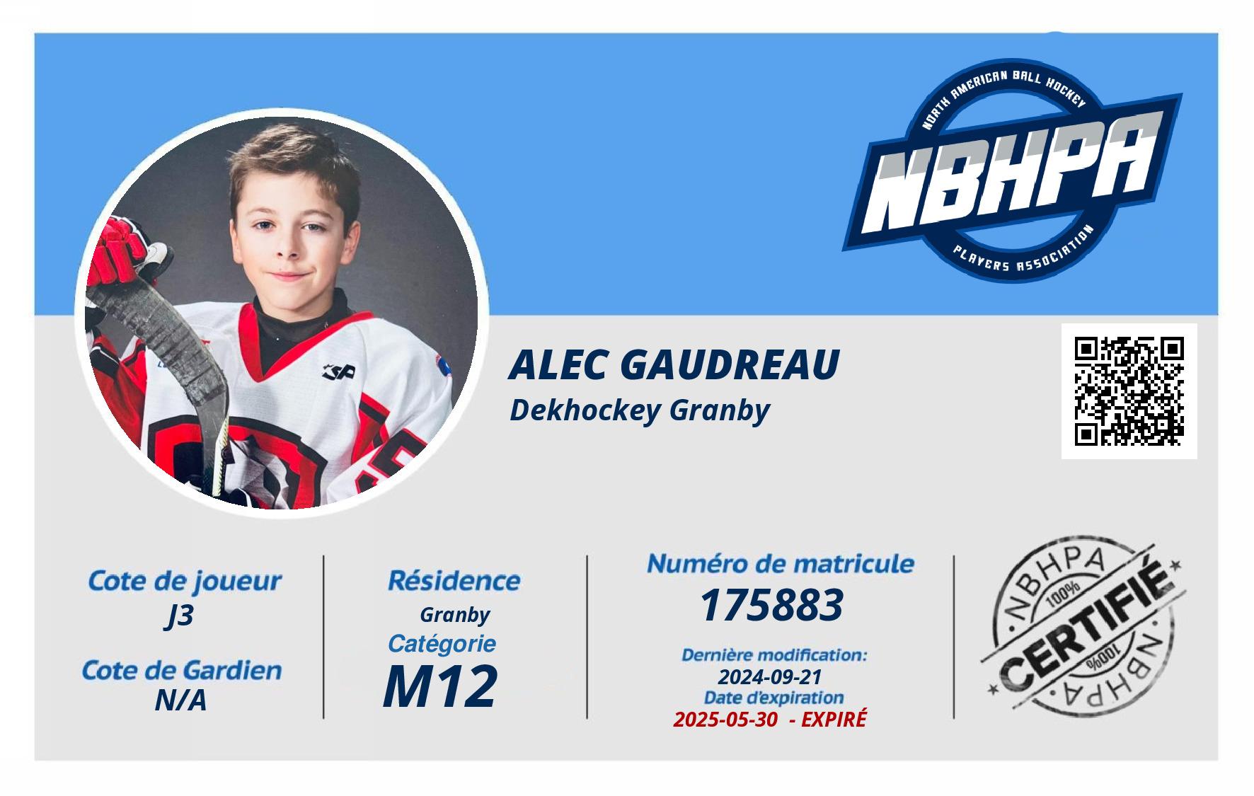 Alec Gaudreau