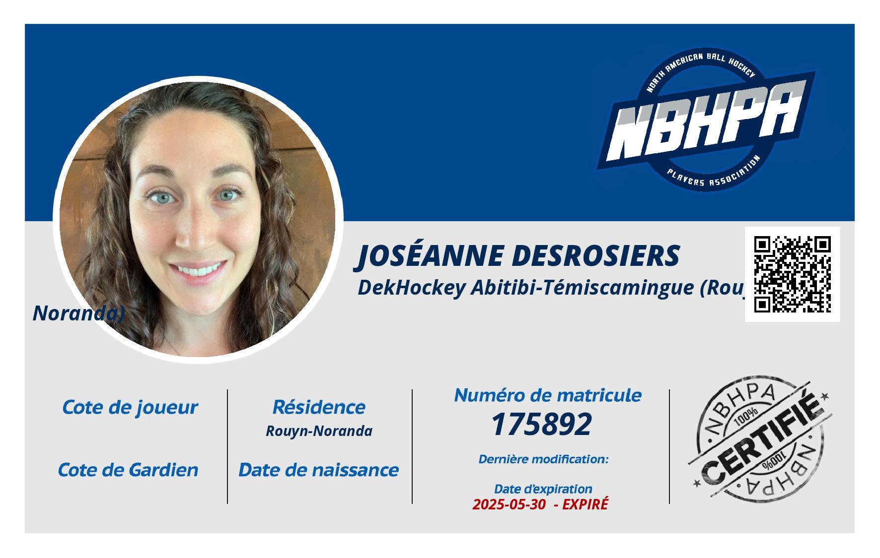 Joséanne Desrosiers