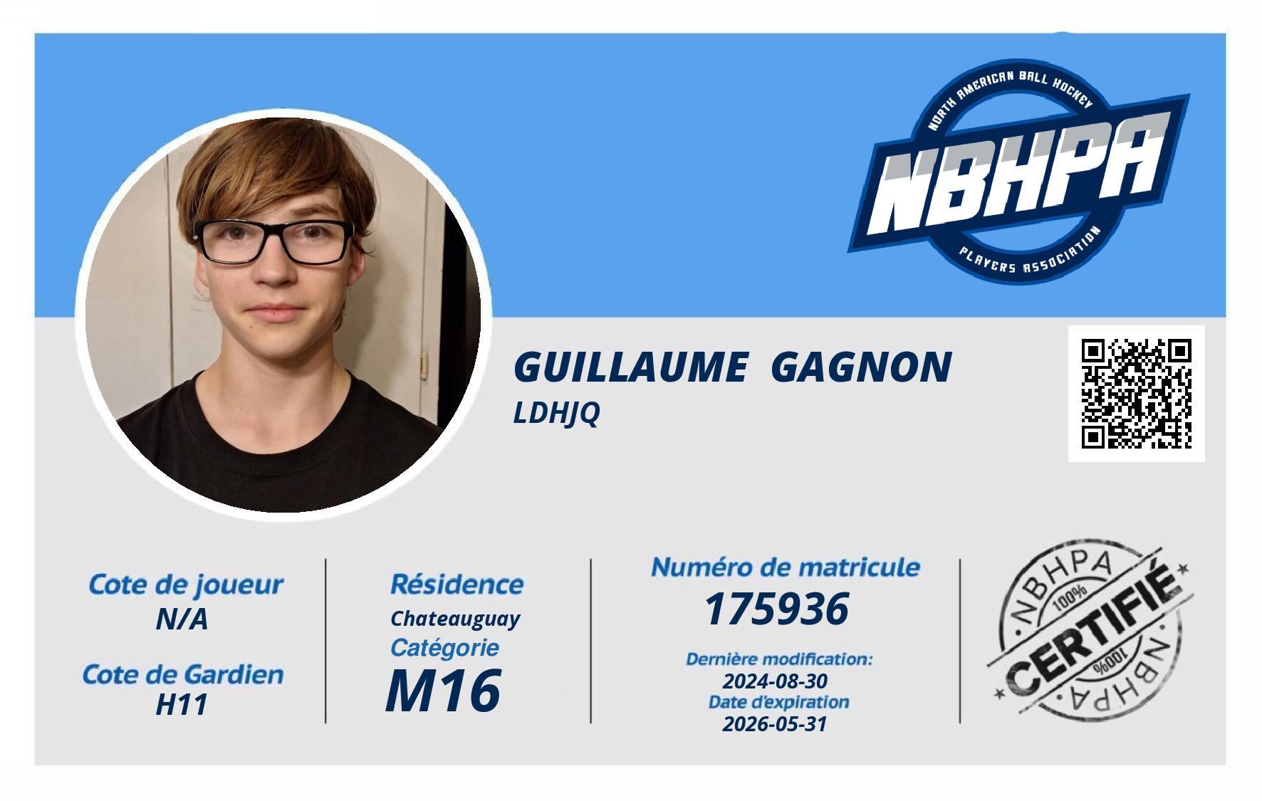 Guillaume  Gagnon 
