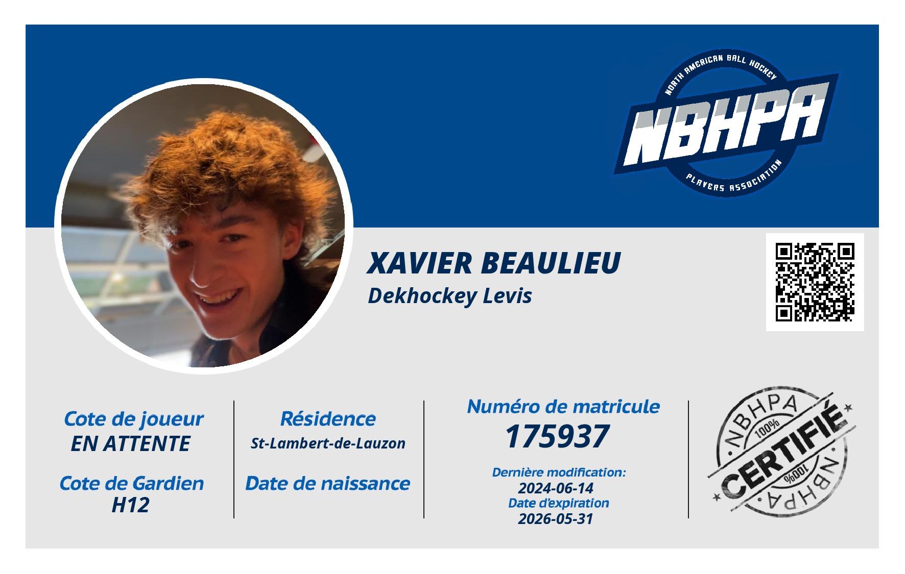 Xavier Beaulieu