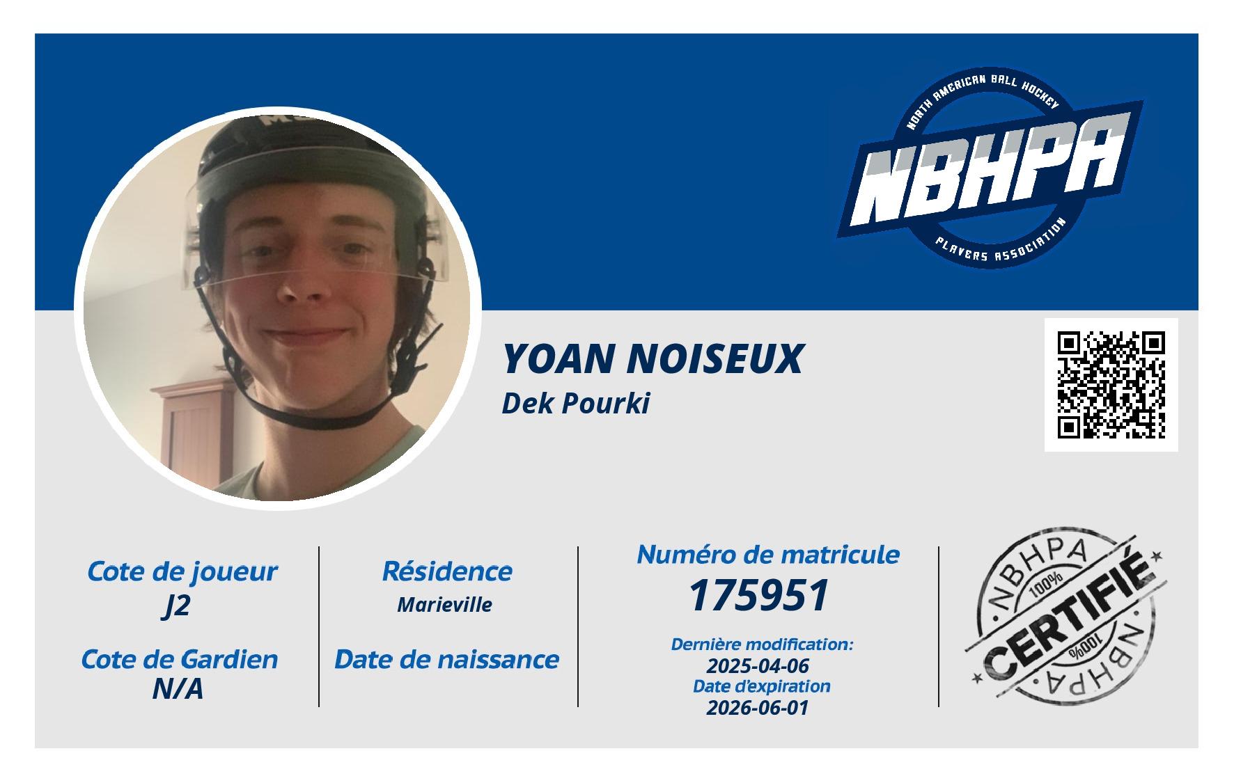 Yoan Noiseux