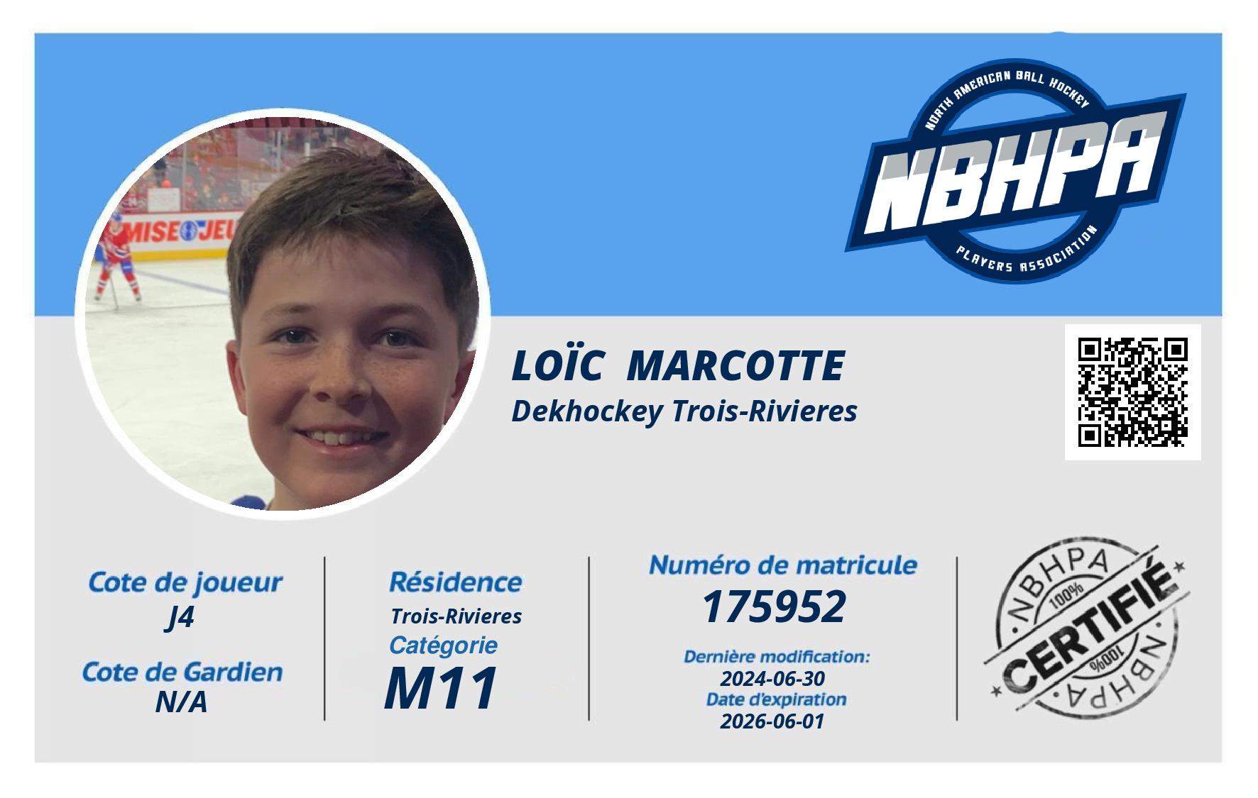 Loïc  Marcotte