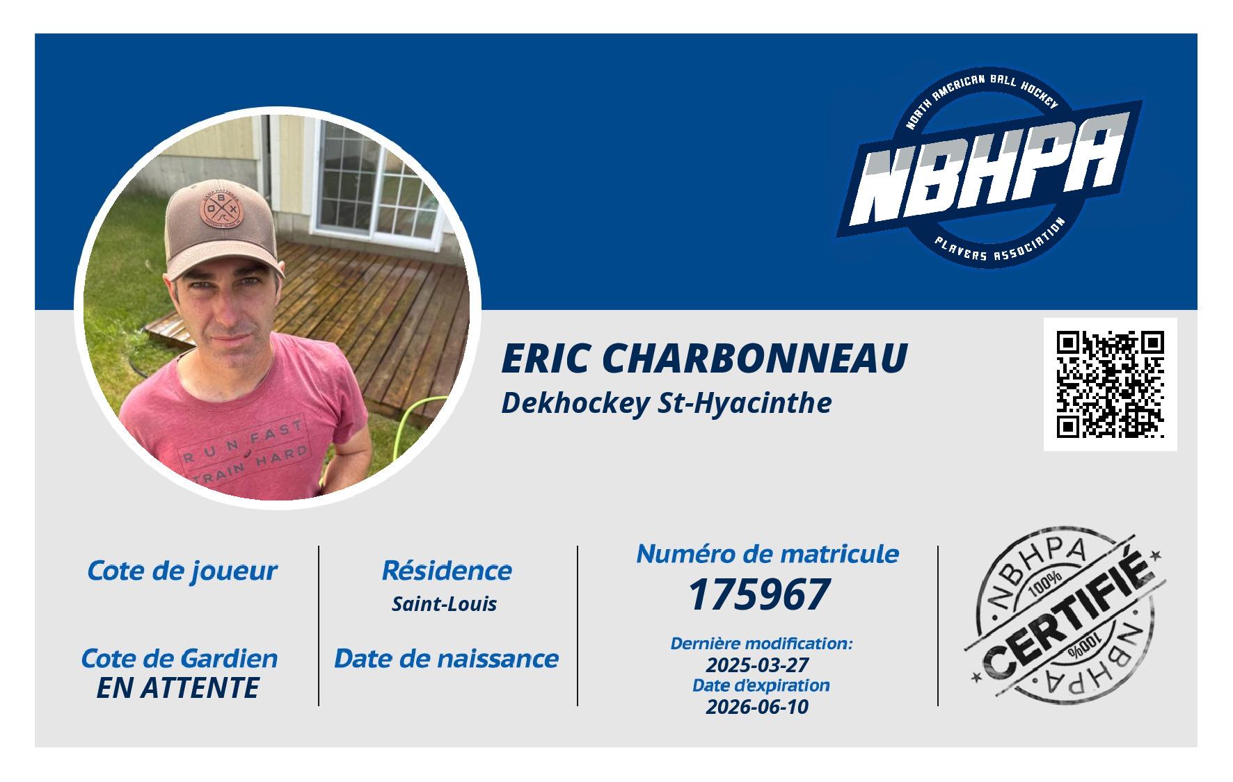 Eric Charbonneau