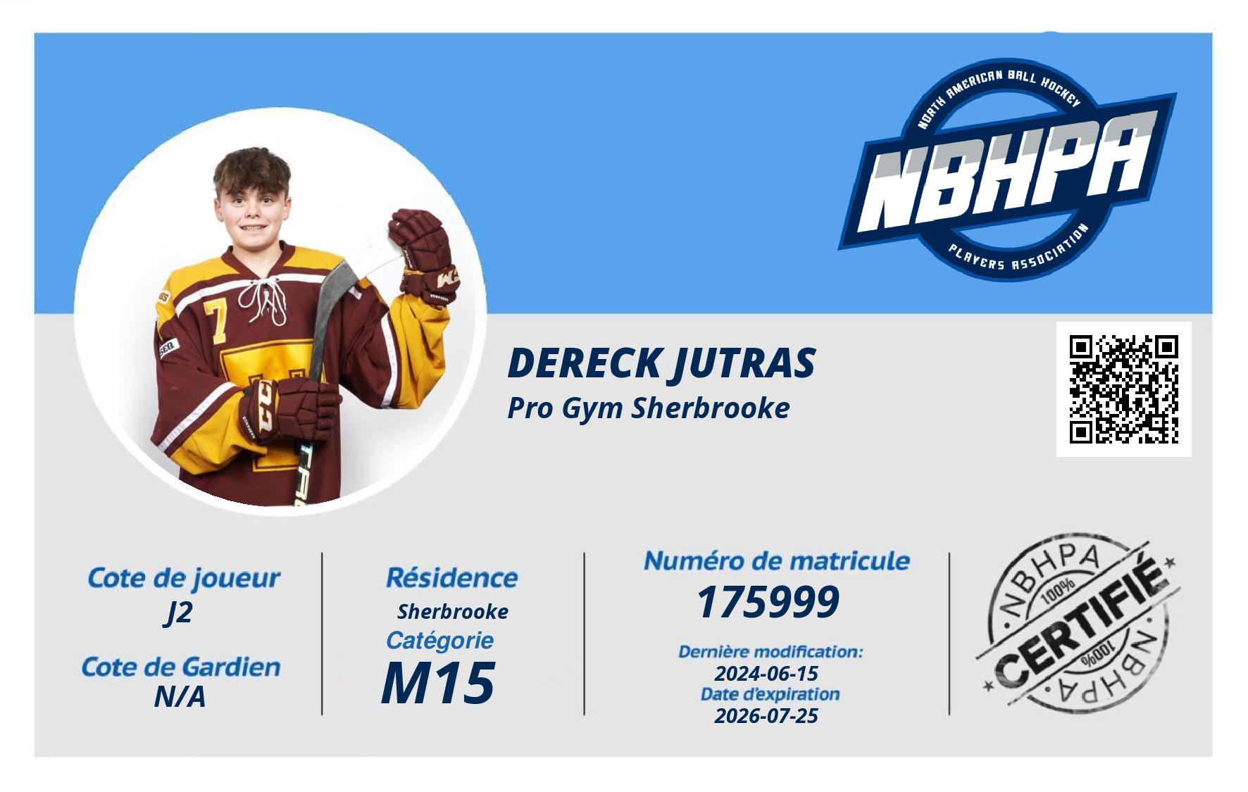 dereck jutras