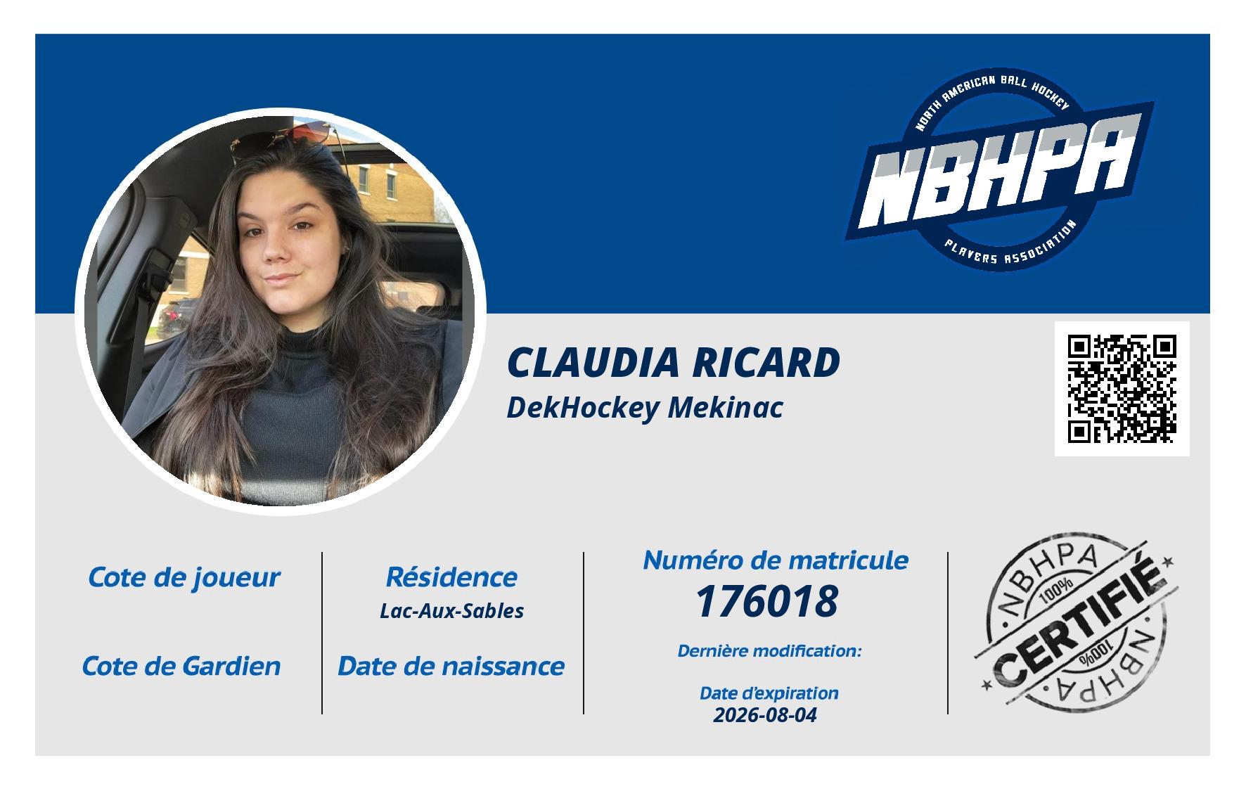 Claudia Ricard