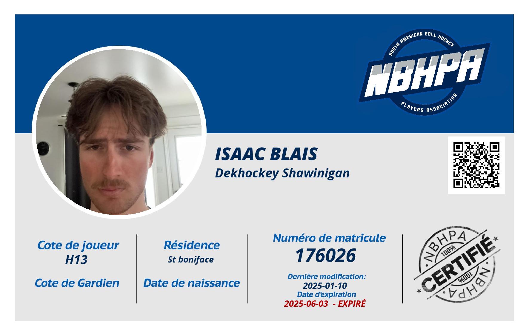 Isaac Blais