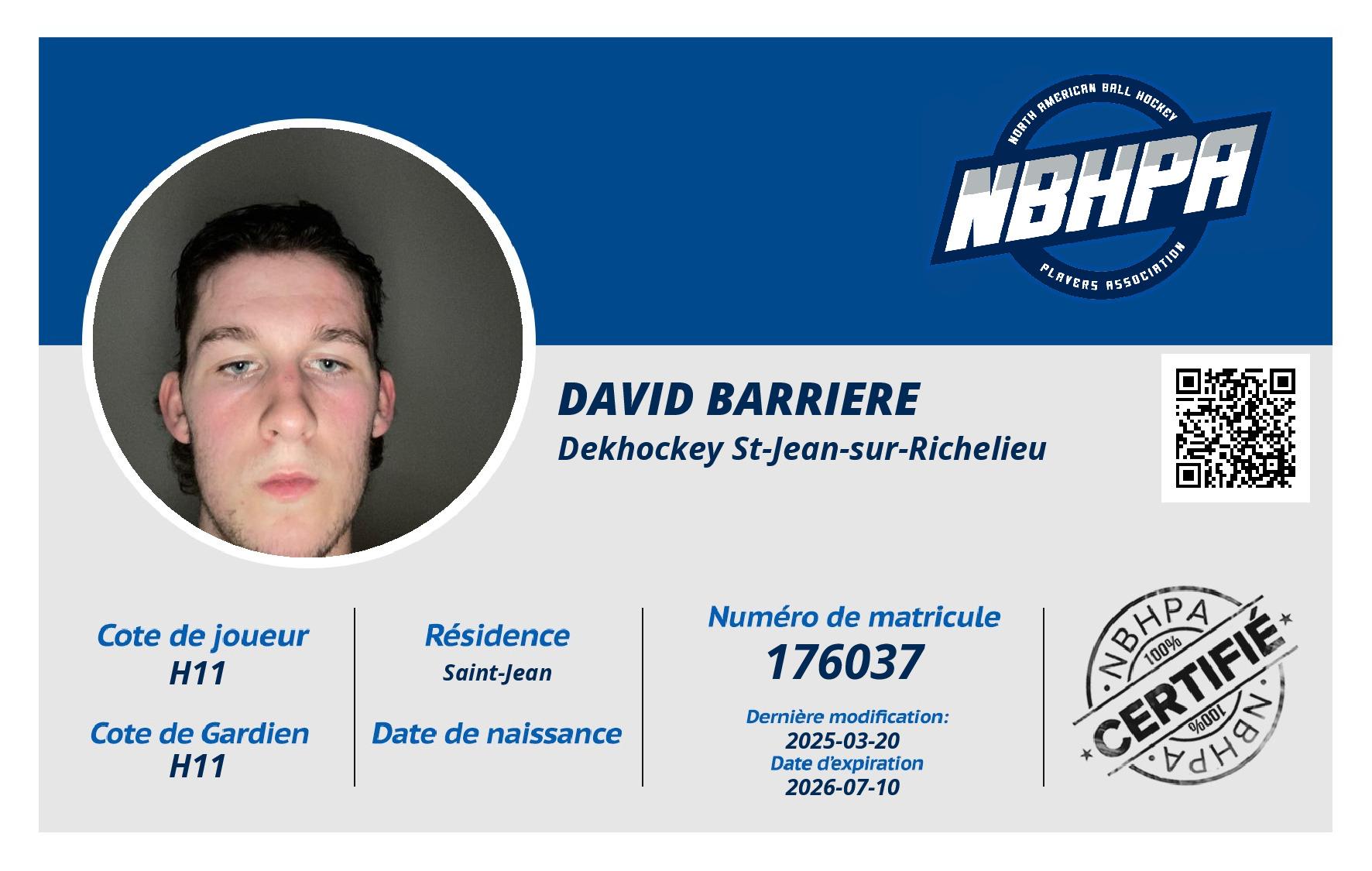 David Barriere