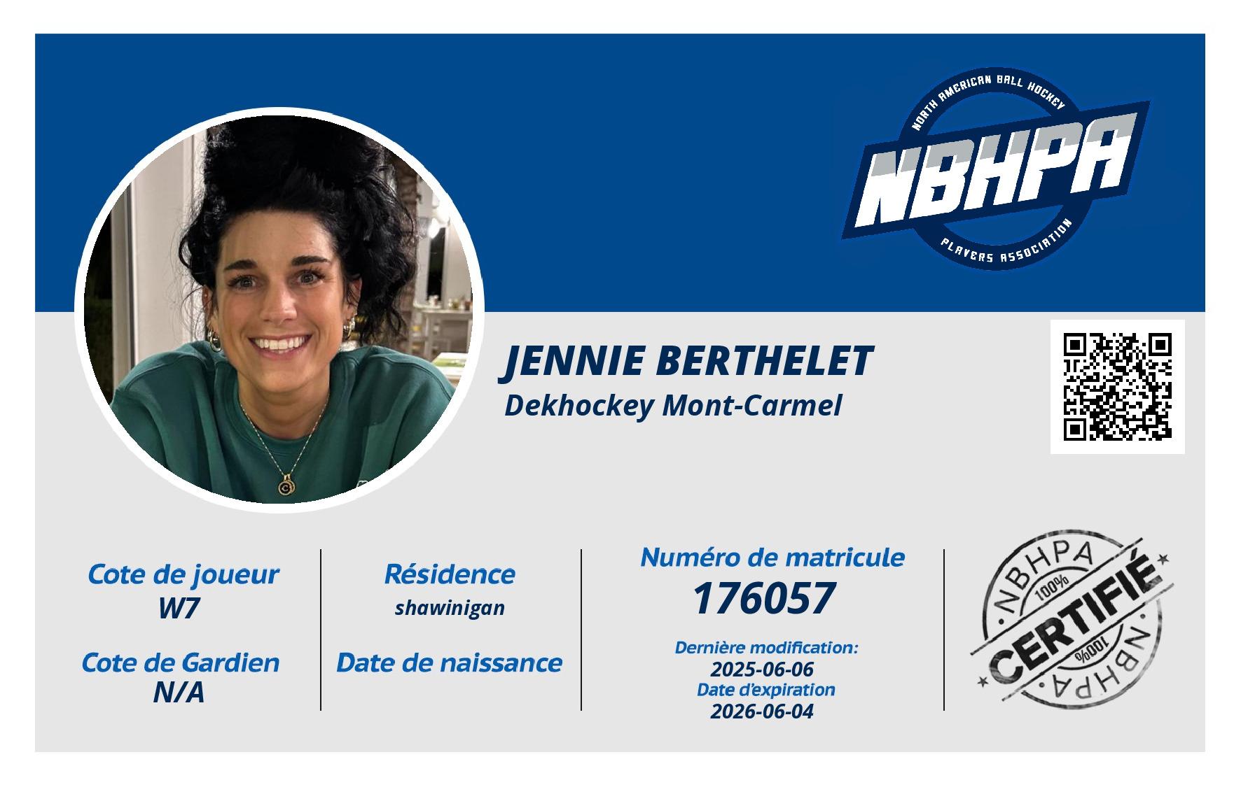 Jennie Berthelet
