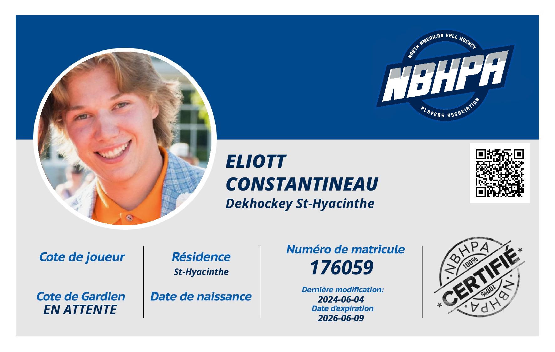 Eliott Constantineau