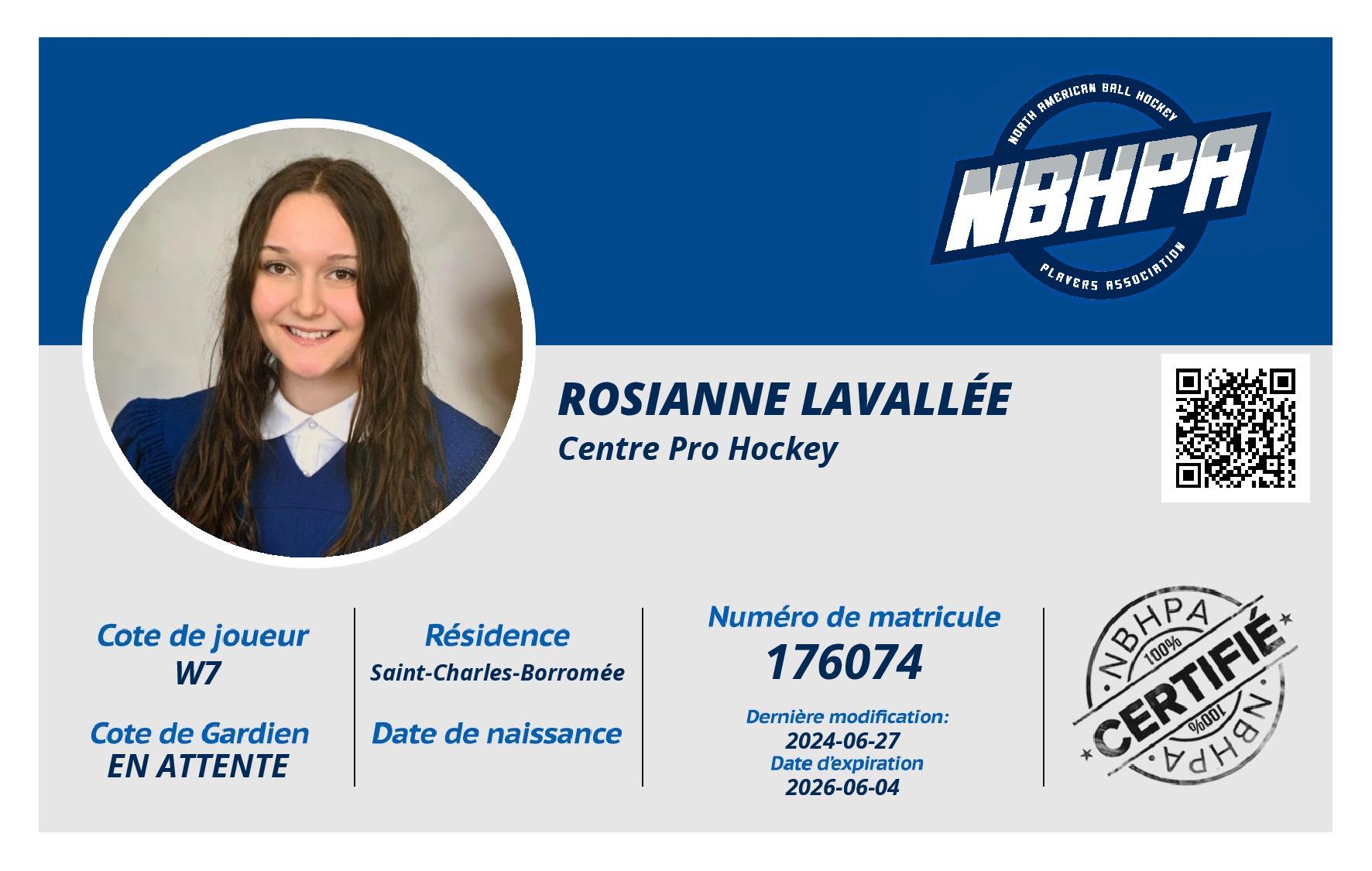 Rosianne Lavallée 