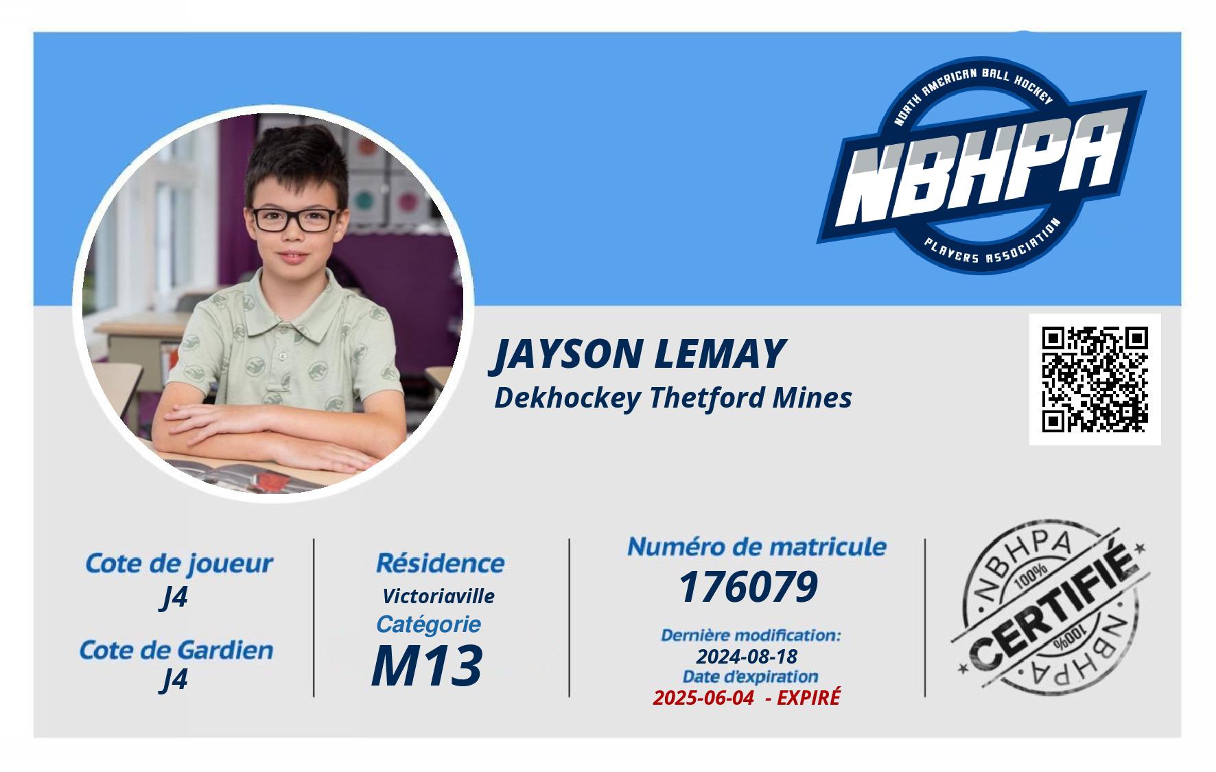 Jayson Lemay