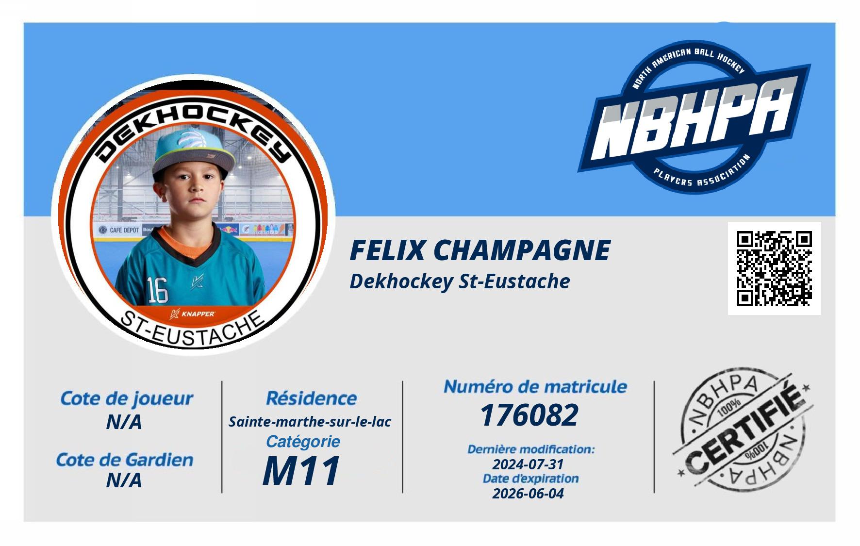 Felix Champagne