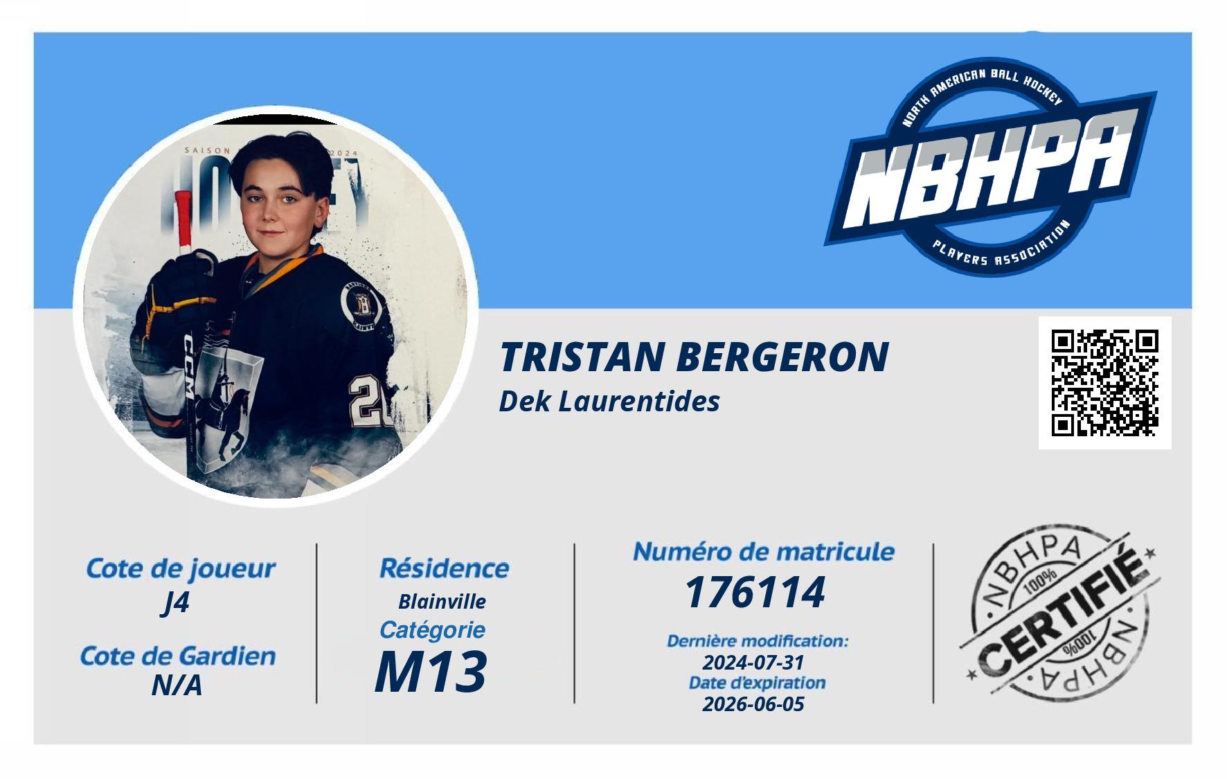 Tristan Bergeron
