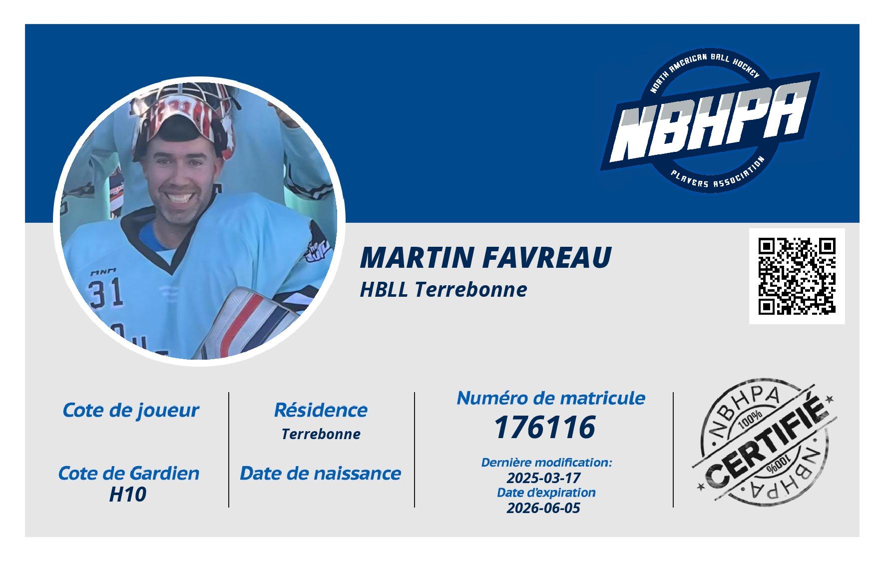 Martin Favreau