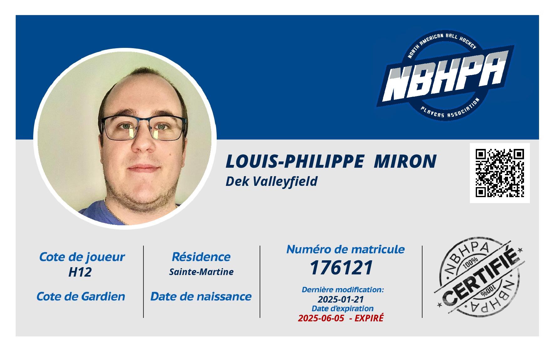 Louis-Philippe  Miron 