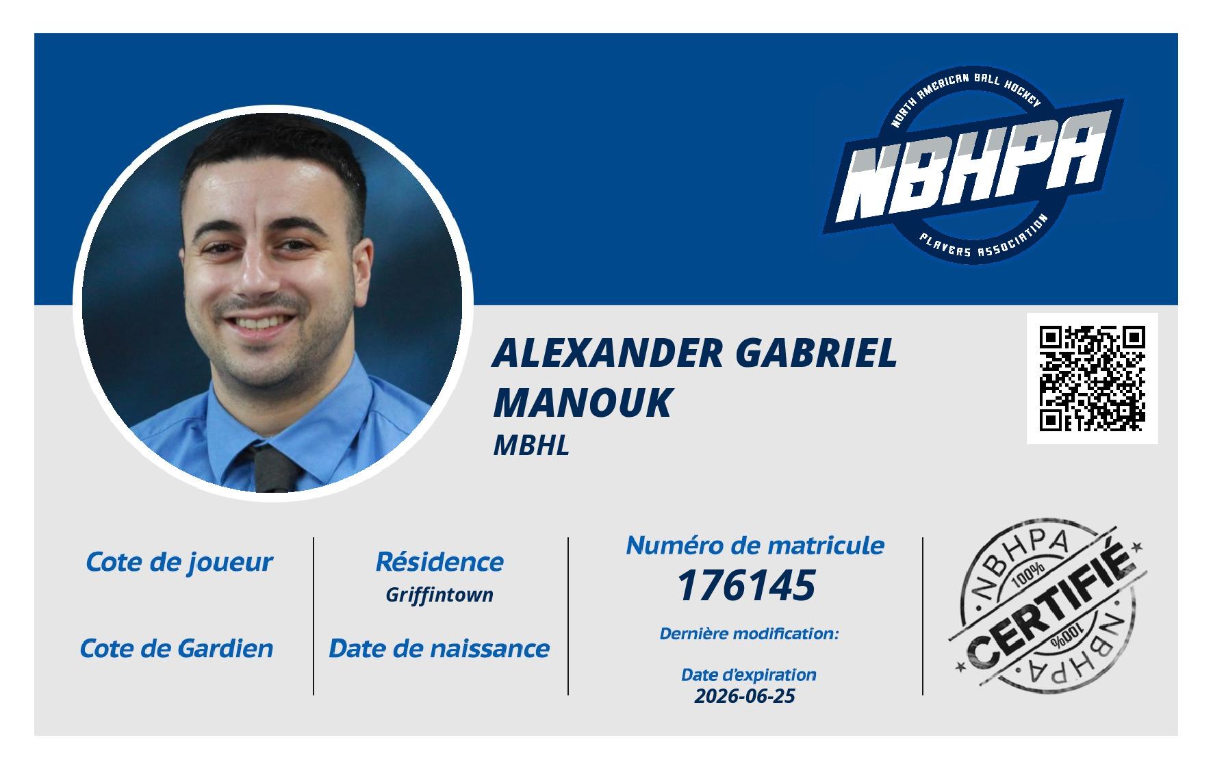 Alexander Gabriel Manouk