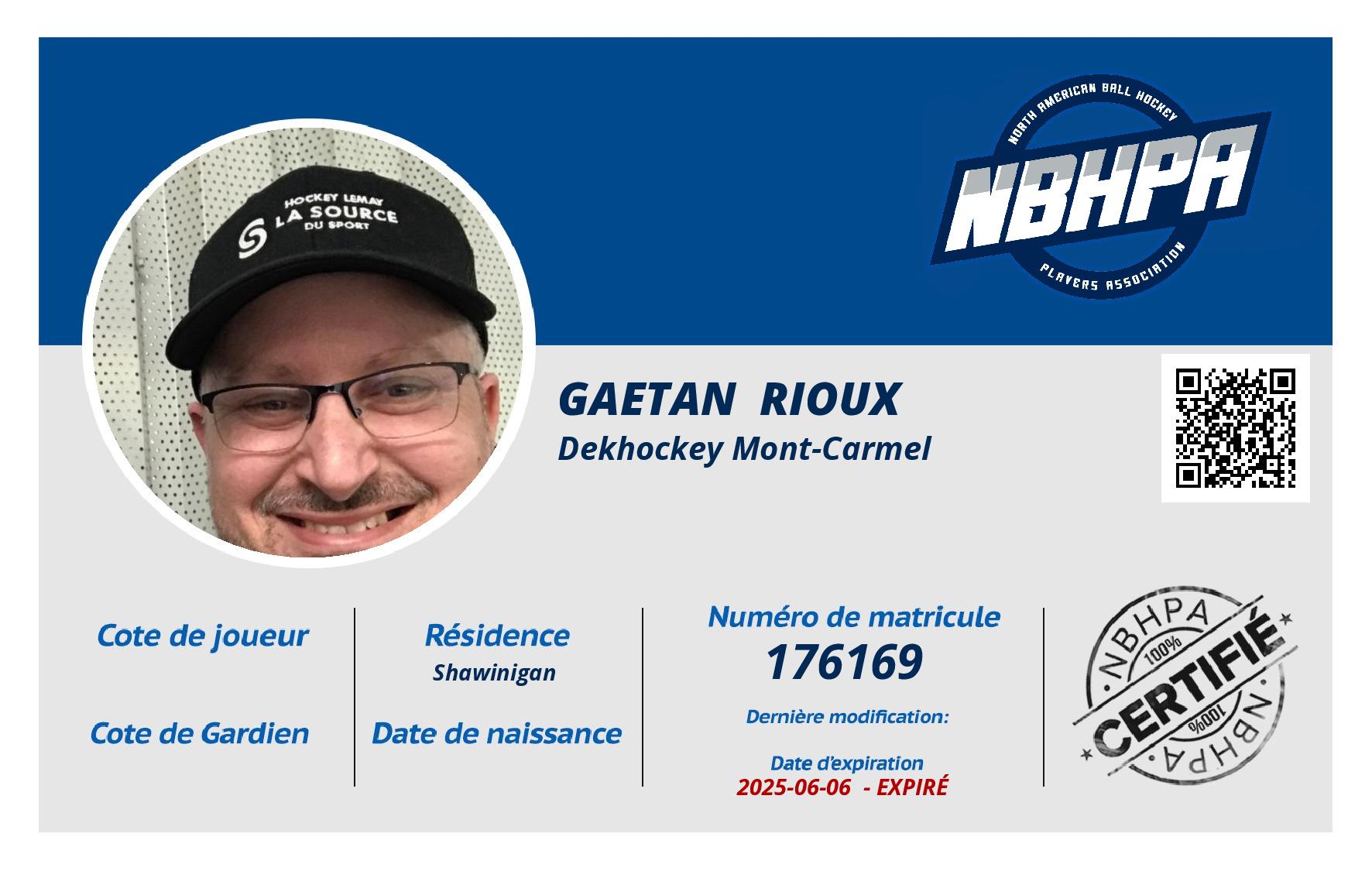 Gaetan  Rioux 