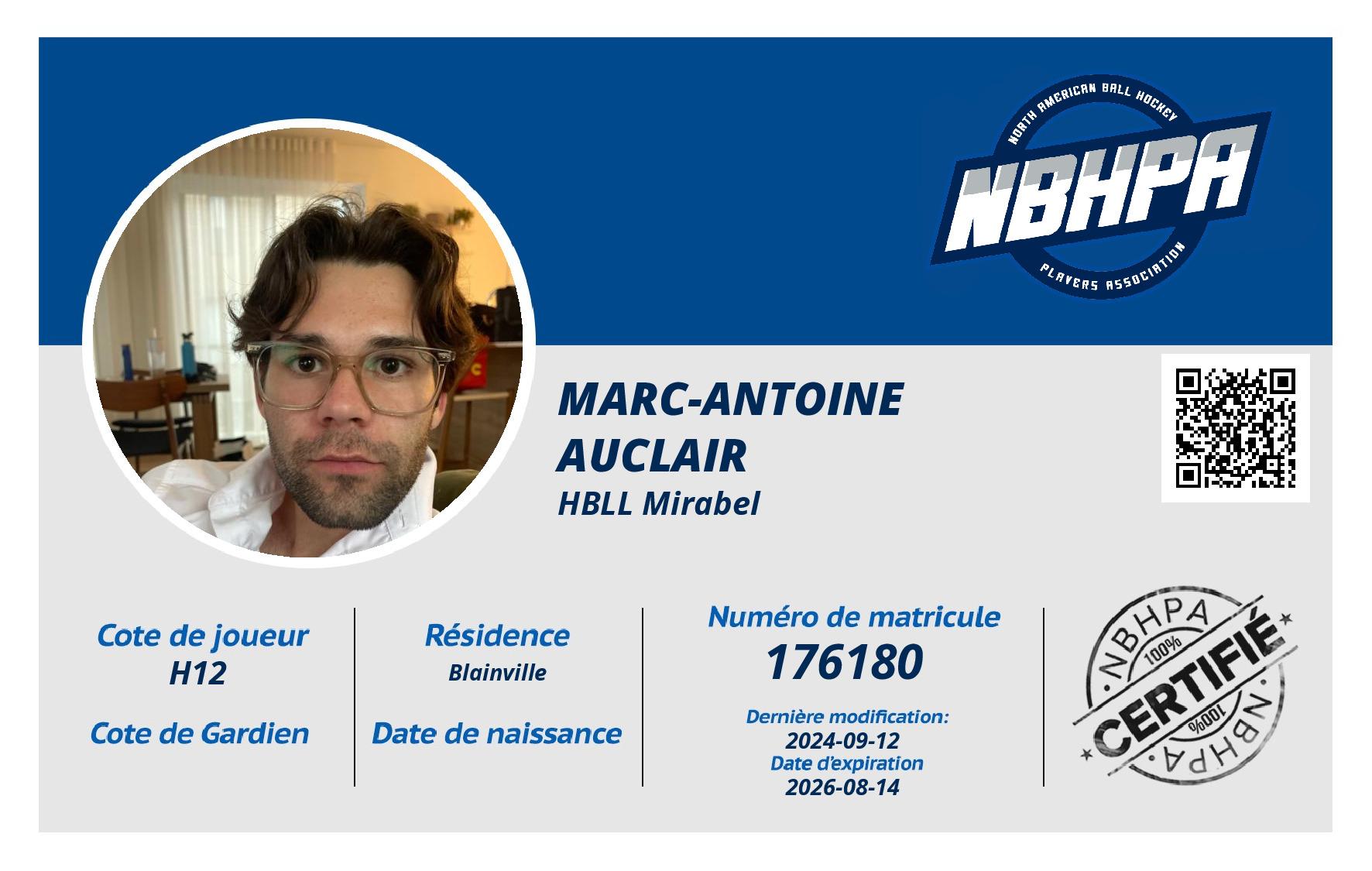 Marc-Antoine Auclair