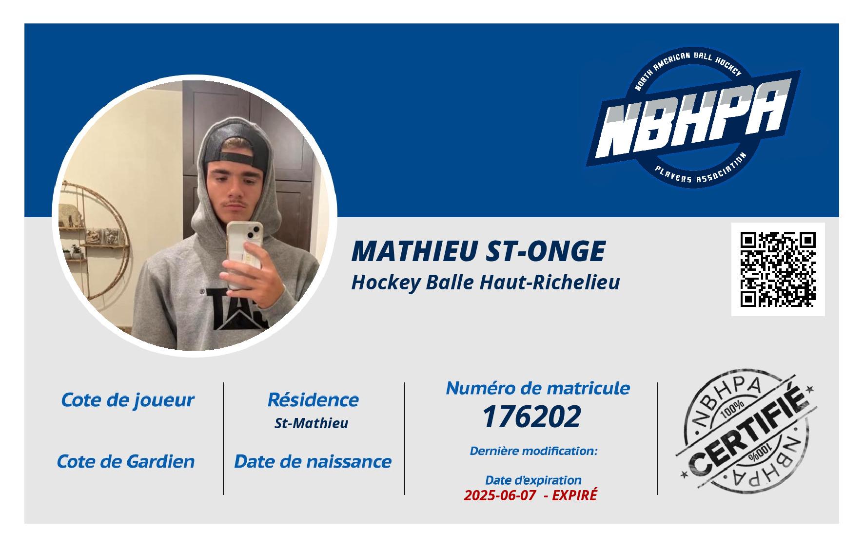 Mathieu St-Onge 