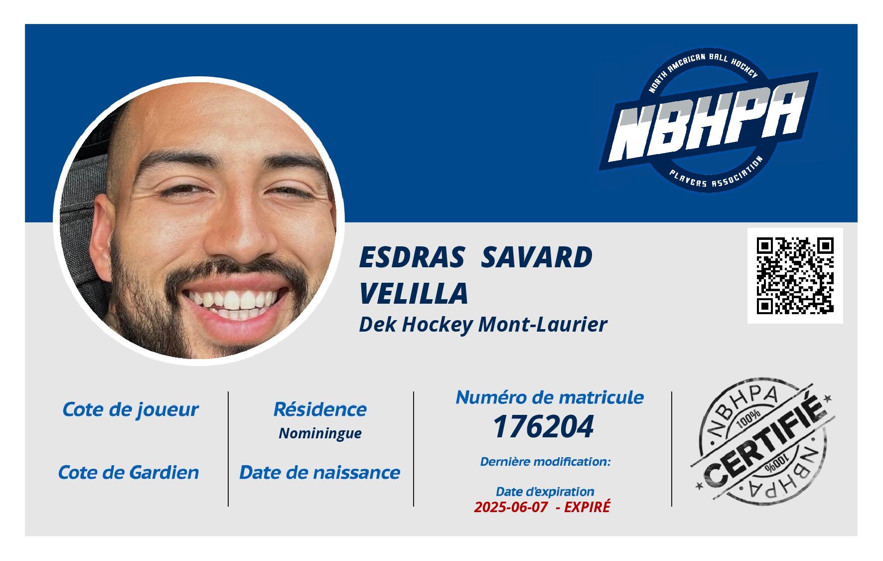 Esdras  Savard velilla