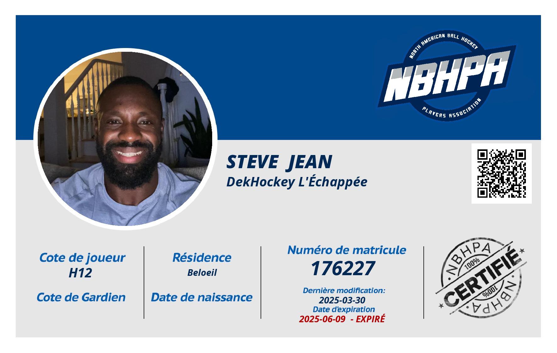 Steve  Jean