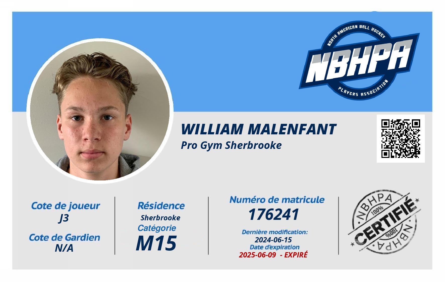 William Malenfant 