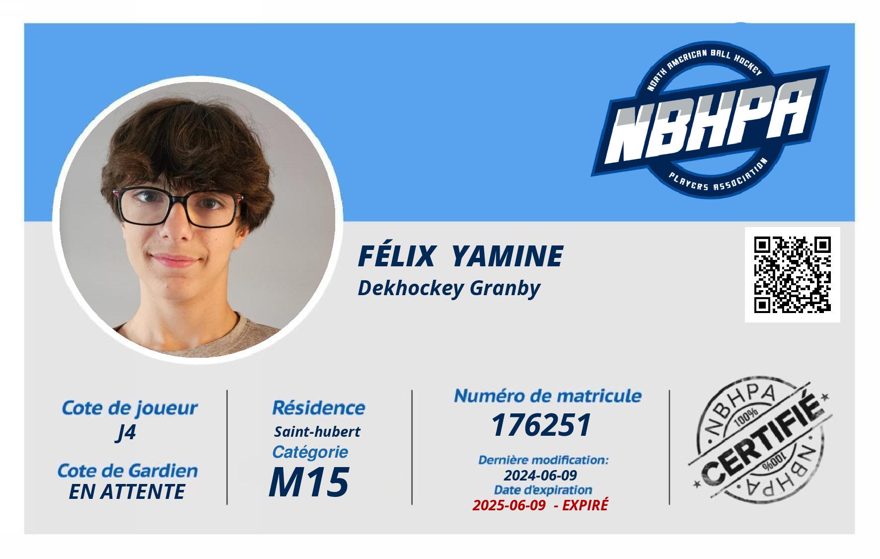 Félix  Yamine 