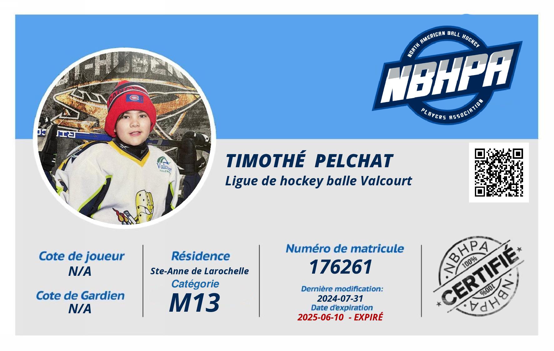 Timothé  Pelchat