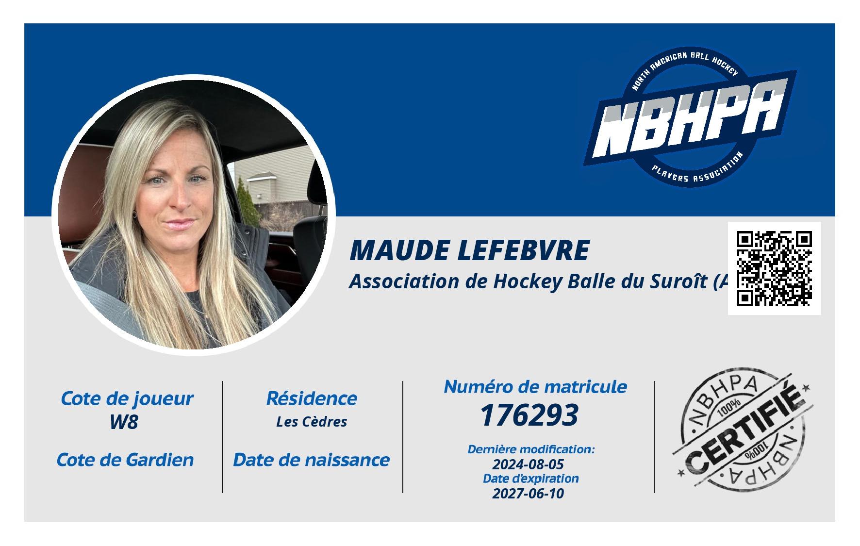 Maude Lefebvre