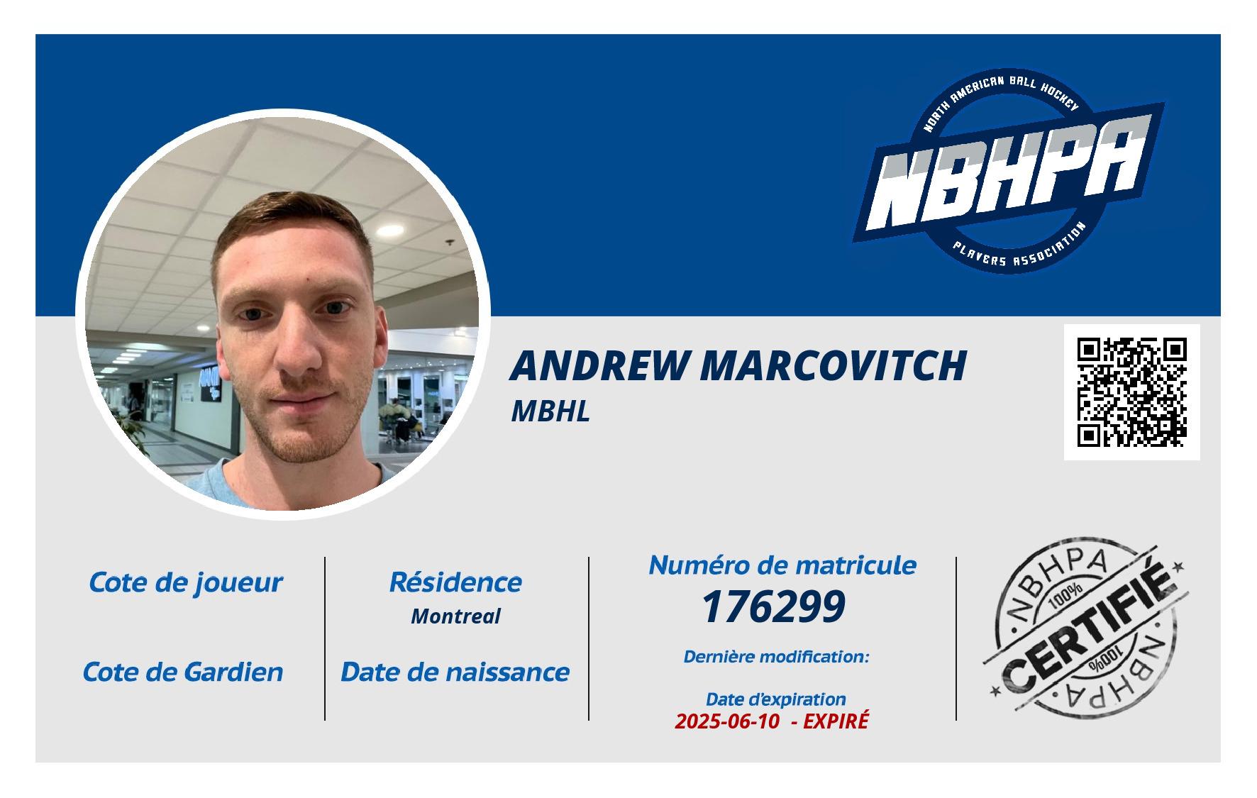 Andrew Marcovitch