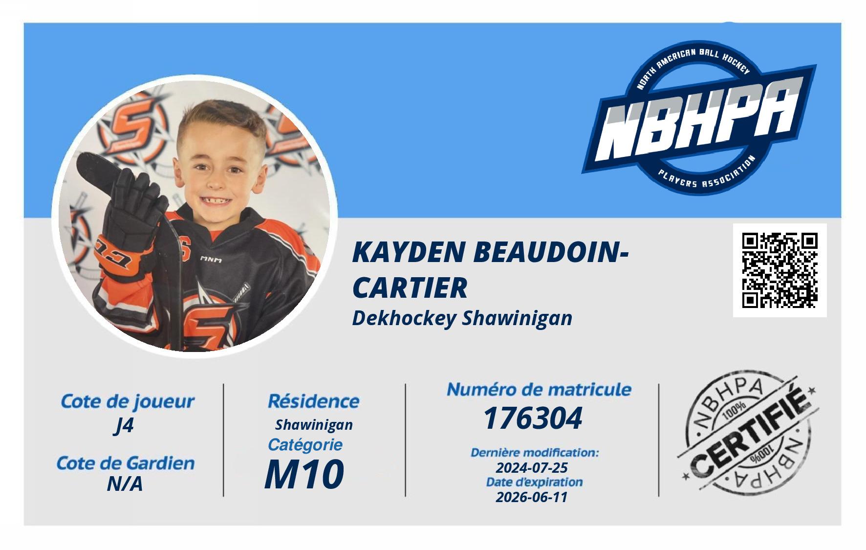 Kayden Beaudoin-Cartier