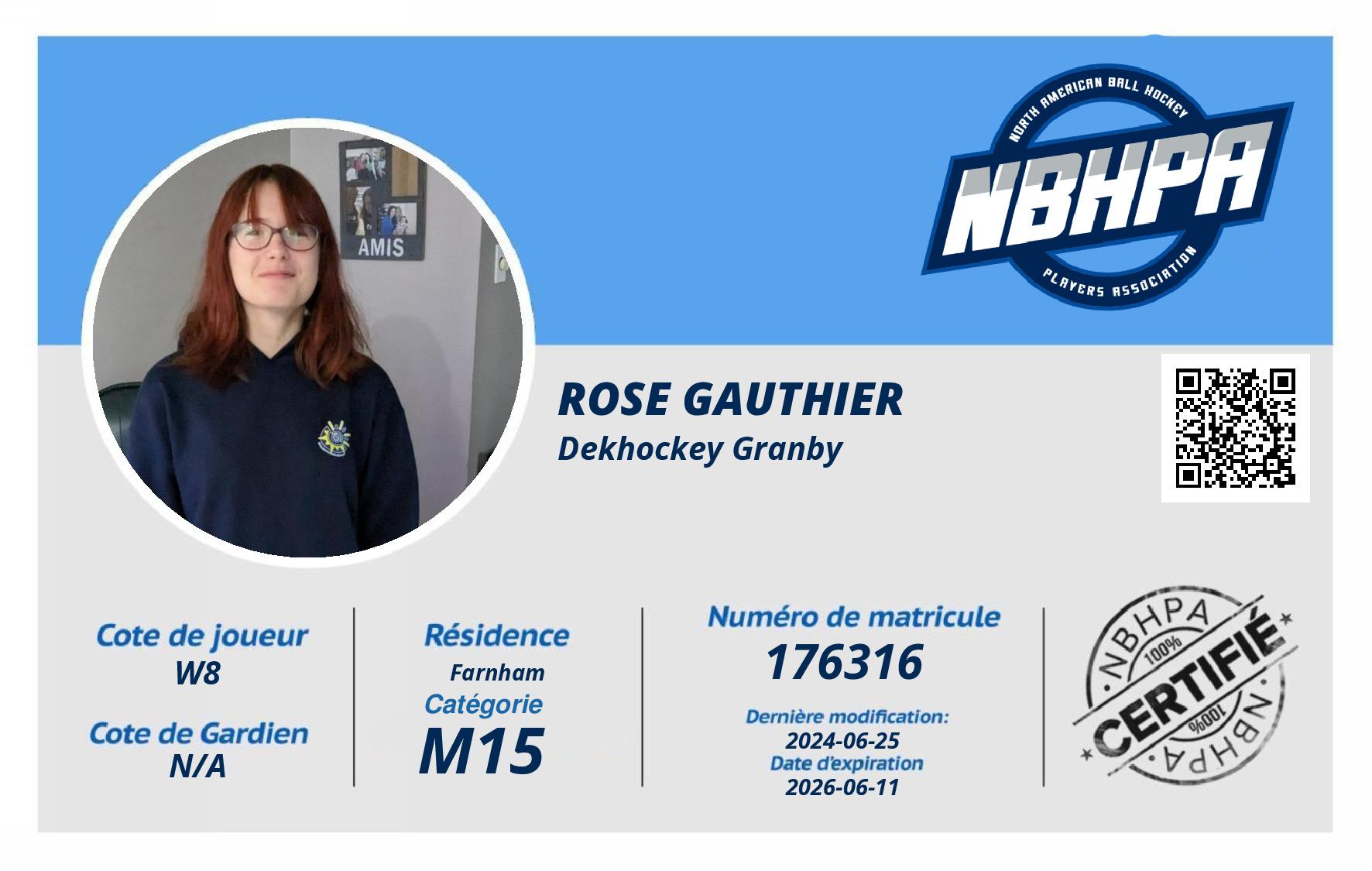 Rose Gauthier