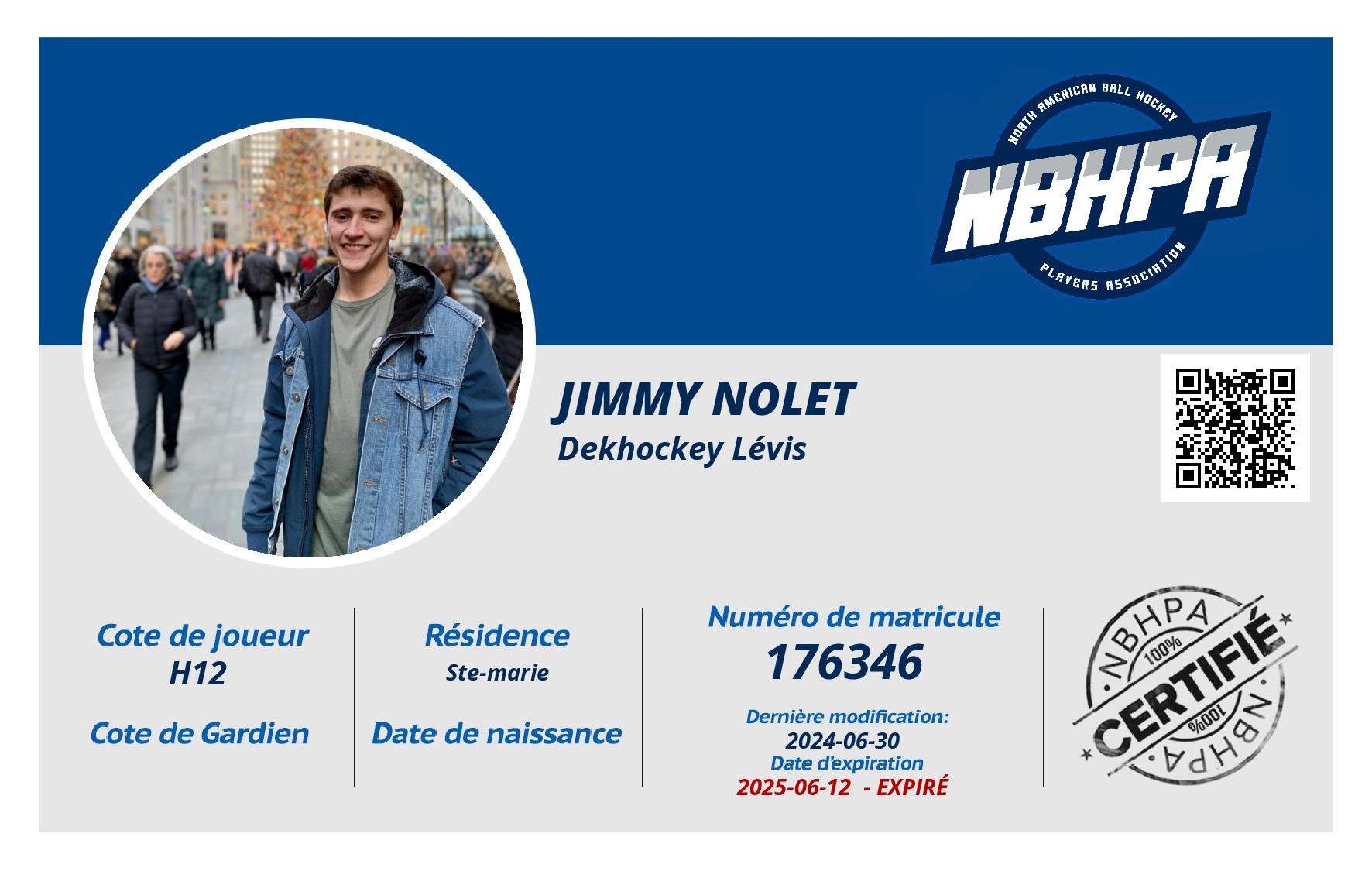 Jimmy Nolet