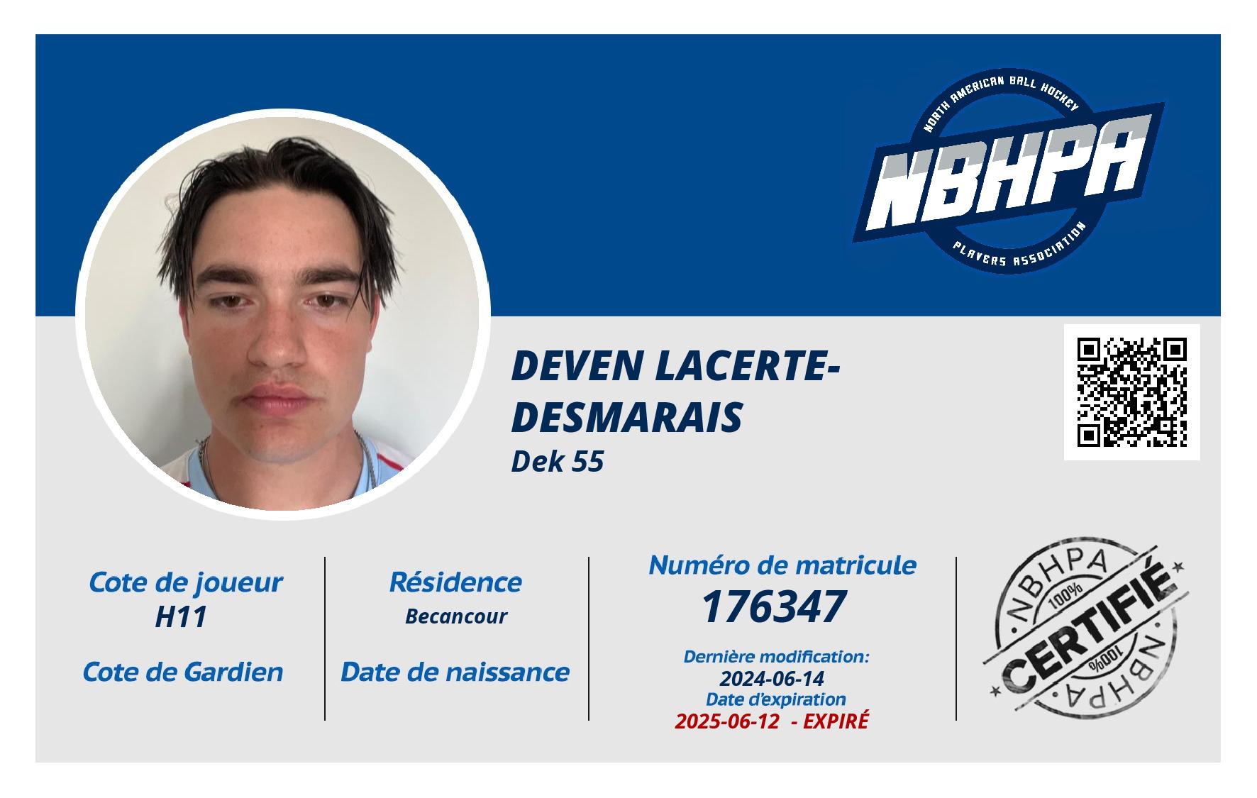 Deven Lacerte-Desmarais