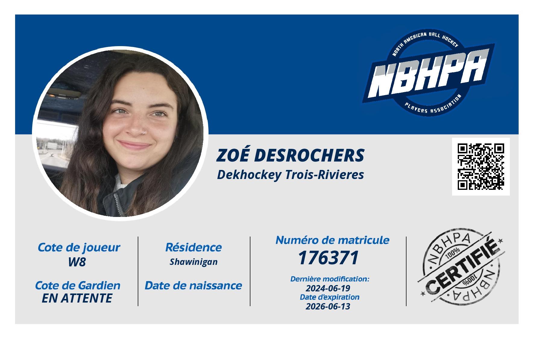 Zoé Desrochers