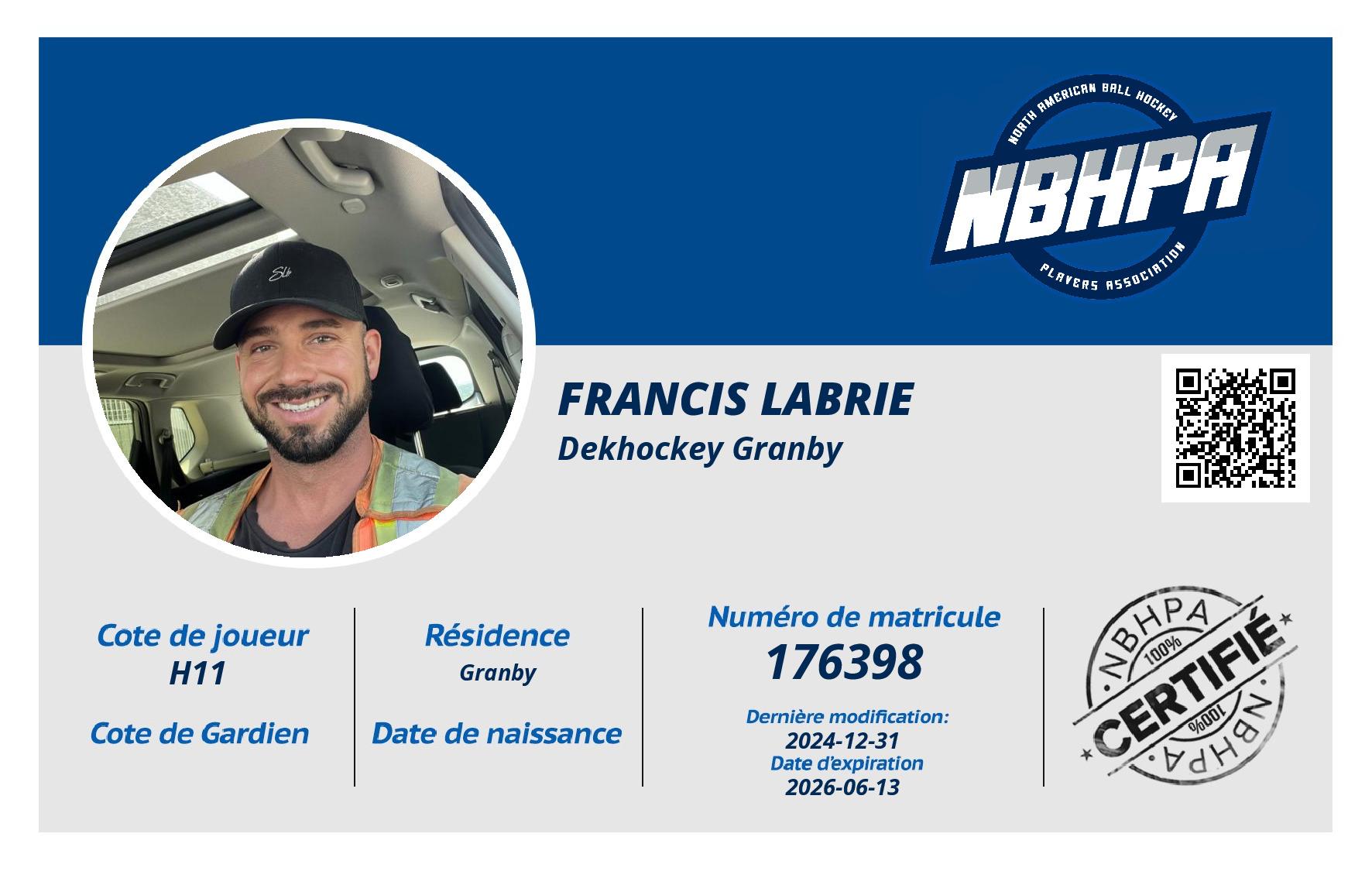Francis Labrie 